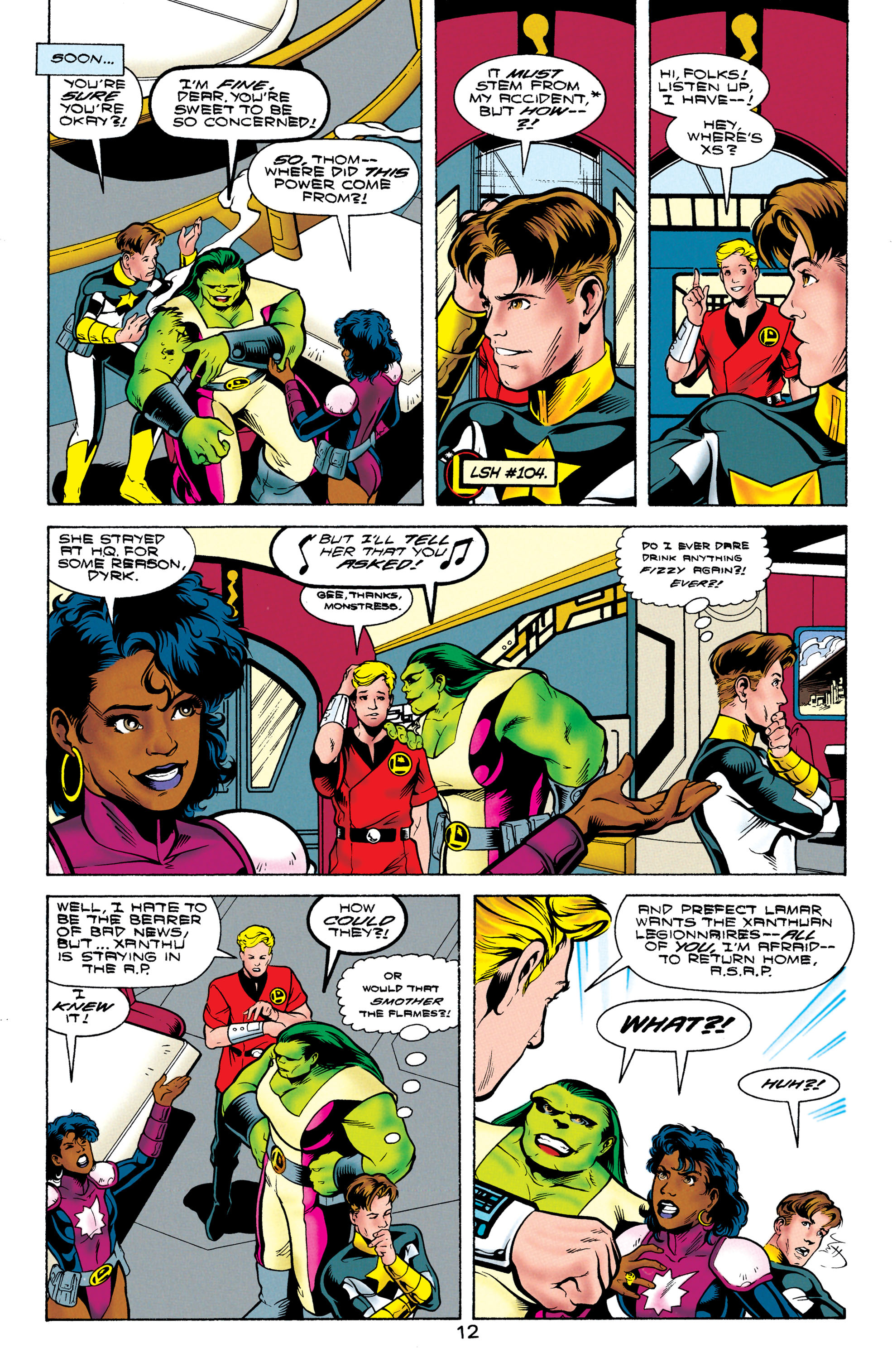 Read online Legionnaires comic -  Issue #65 - 13