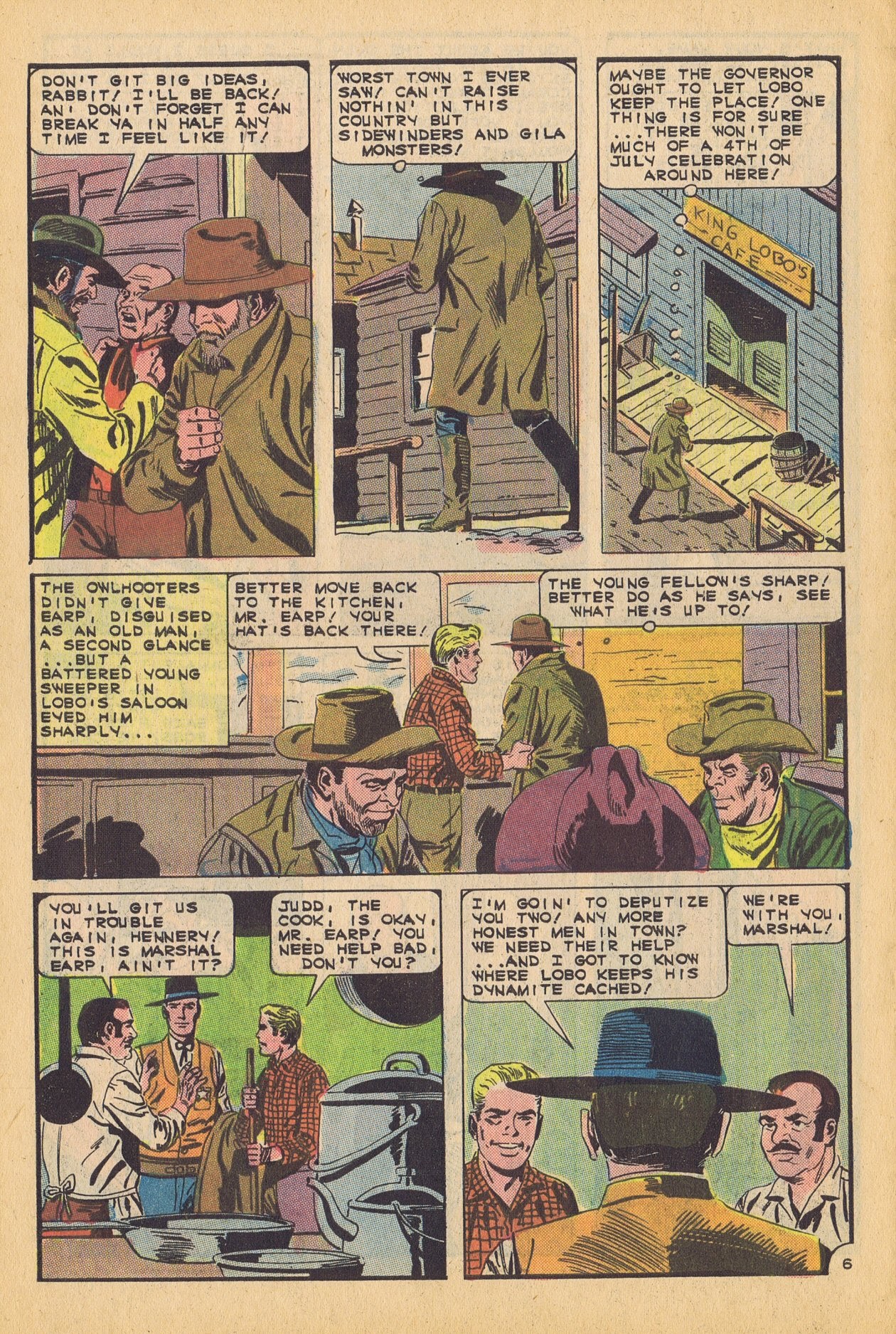 Read online Wyatt Earp Frontier Marshal comic -  Issue #64 - 11
