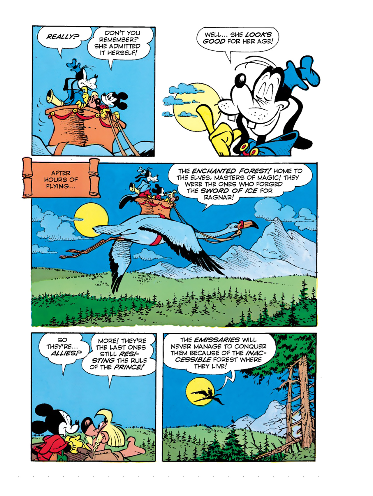 Read online Mickey Mouse in the Sword of Ice comic -  Issue #2 - 26