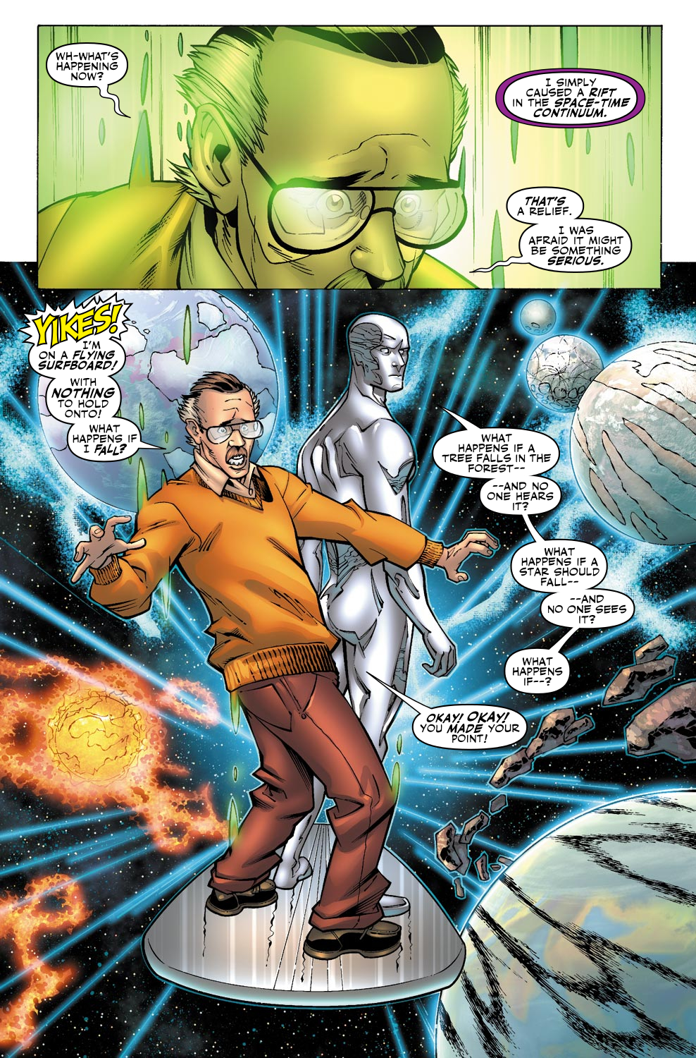 Read online Stan Lee Meets Silver Surfer comic -  Issue # Full - 7