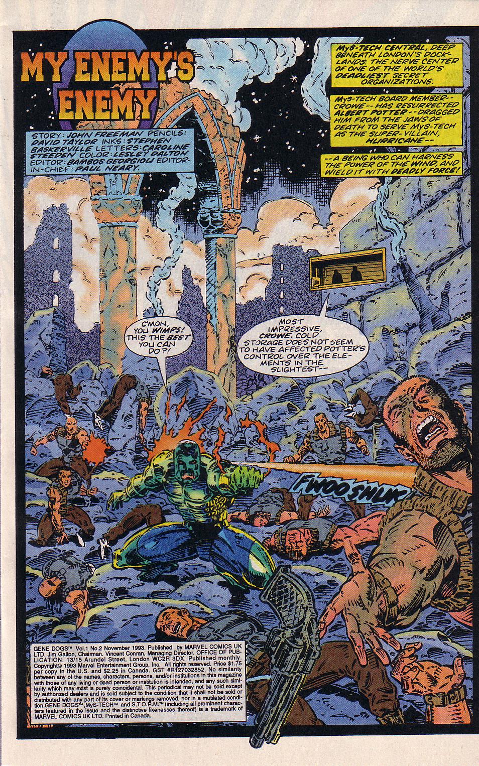 Read online Gene Dogs comic -  Issue #2 - 2