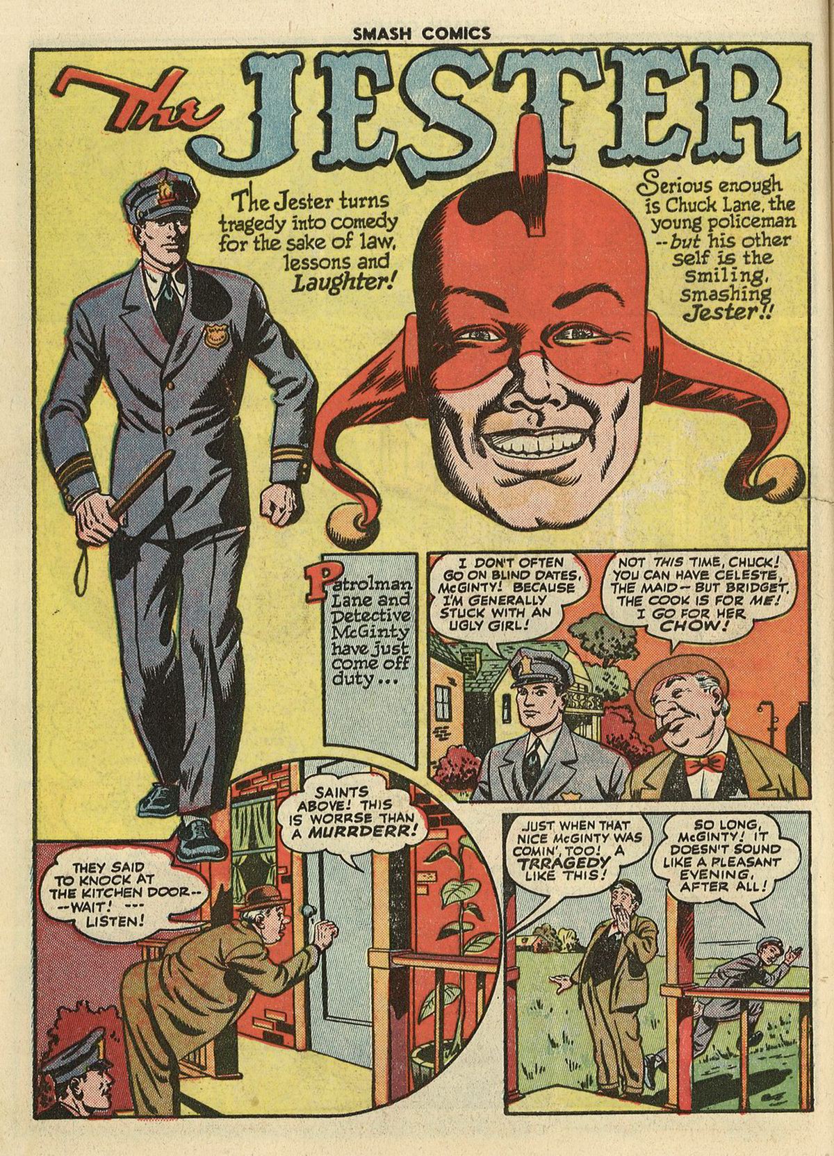 Read online Smash Comics comic -  Issue #56 - 51