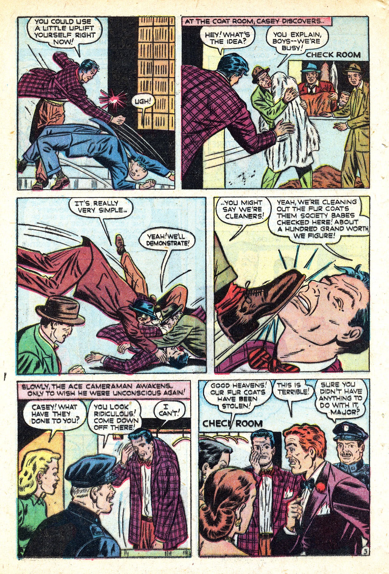 Read online Casey Crime Photographer comic -  Issue #2 - 15