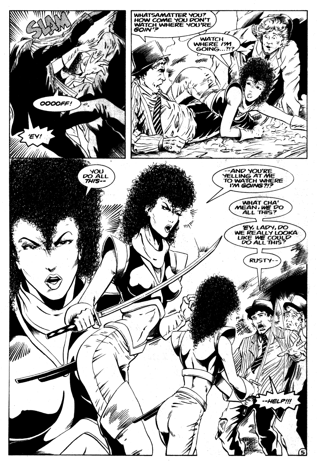Read online Ex-Mutants (1986) comic -  Issue #7 - 11