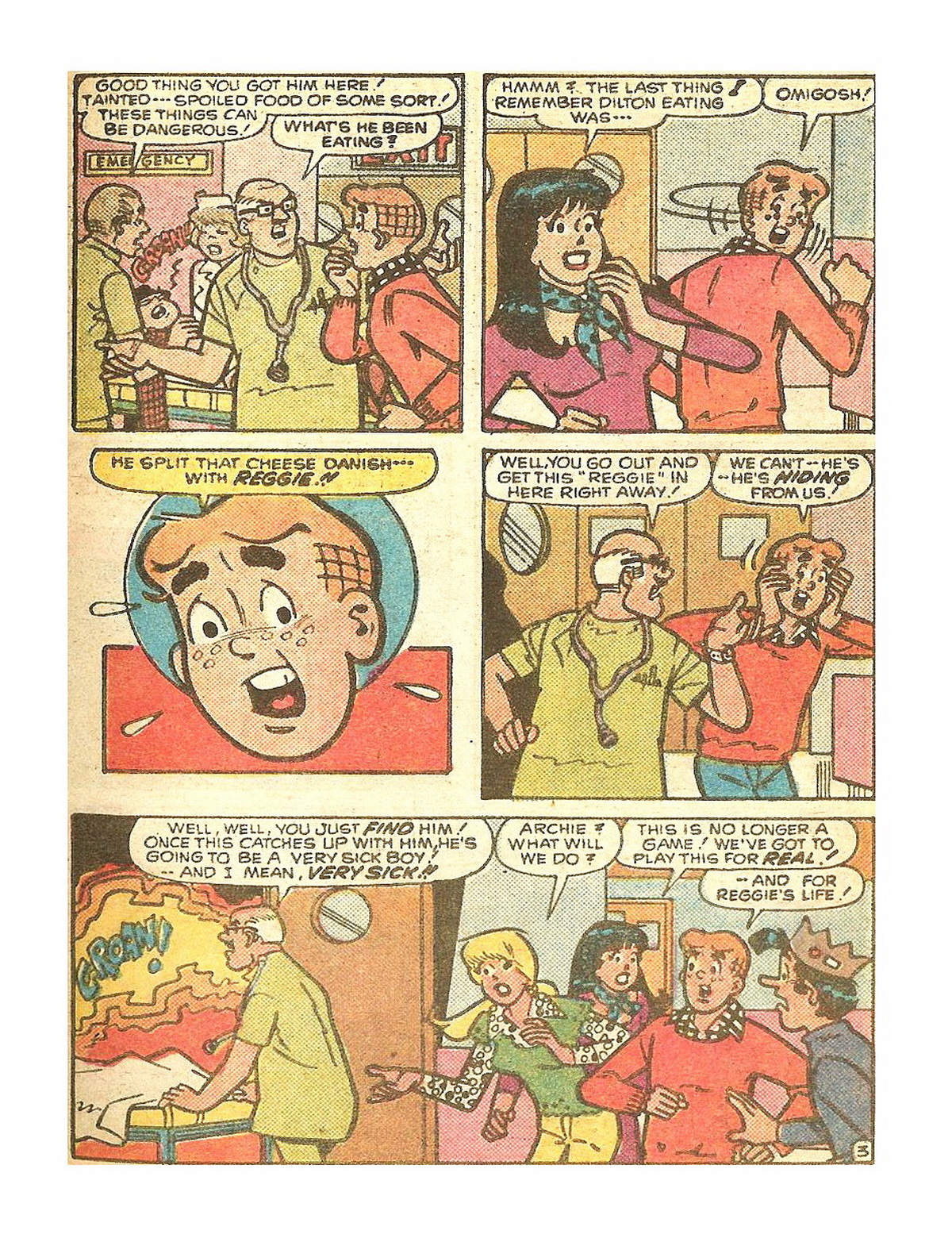 Read online Archie's Double Digest Magazine comic -  Issue #38 - 204