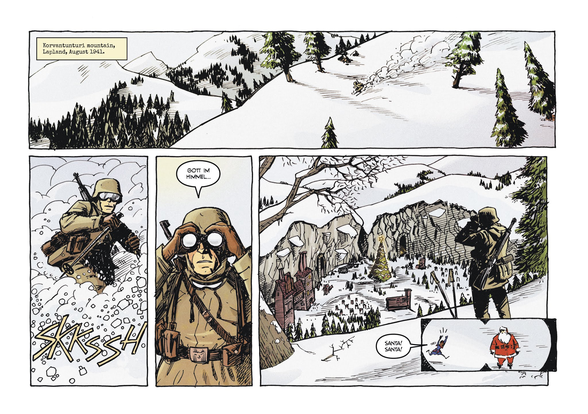 Read online Santa Claus vs. The Nazis comic -  Issue # TPB - 12