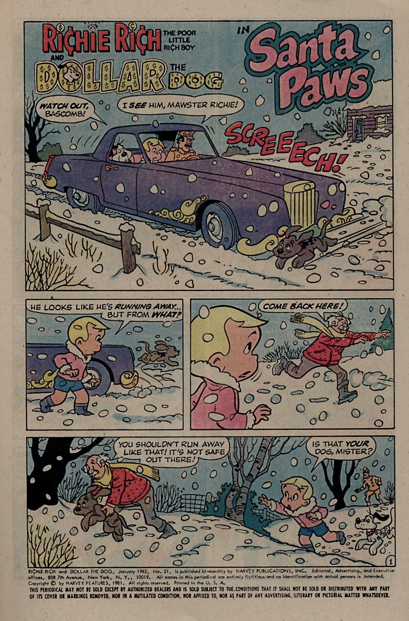 Read online Richie Rich & Dollar the Dog comic -  Issue #21 - 5