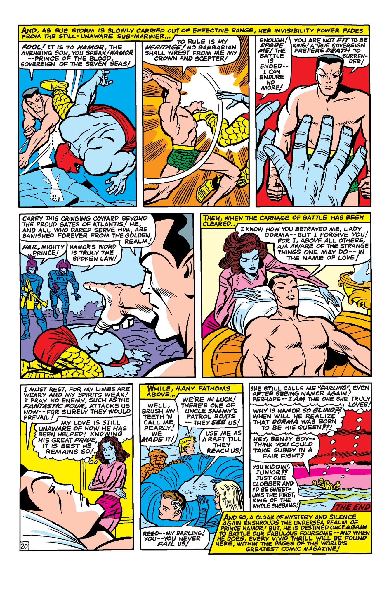Read online Fantastic Four Epic Collection comic -  Issue # The Coming of Galactus (Part 1) - 25