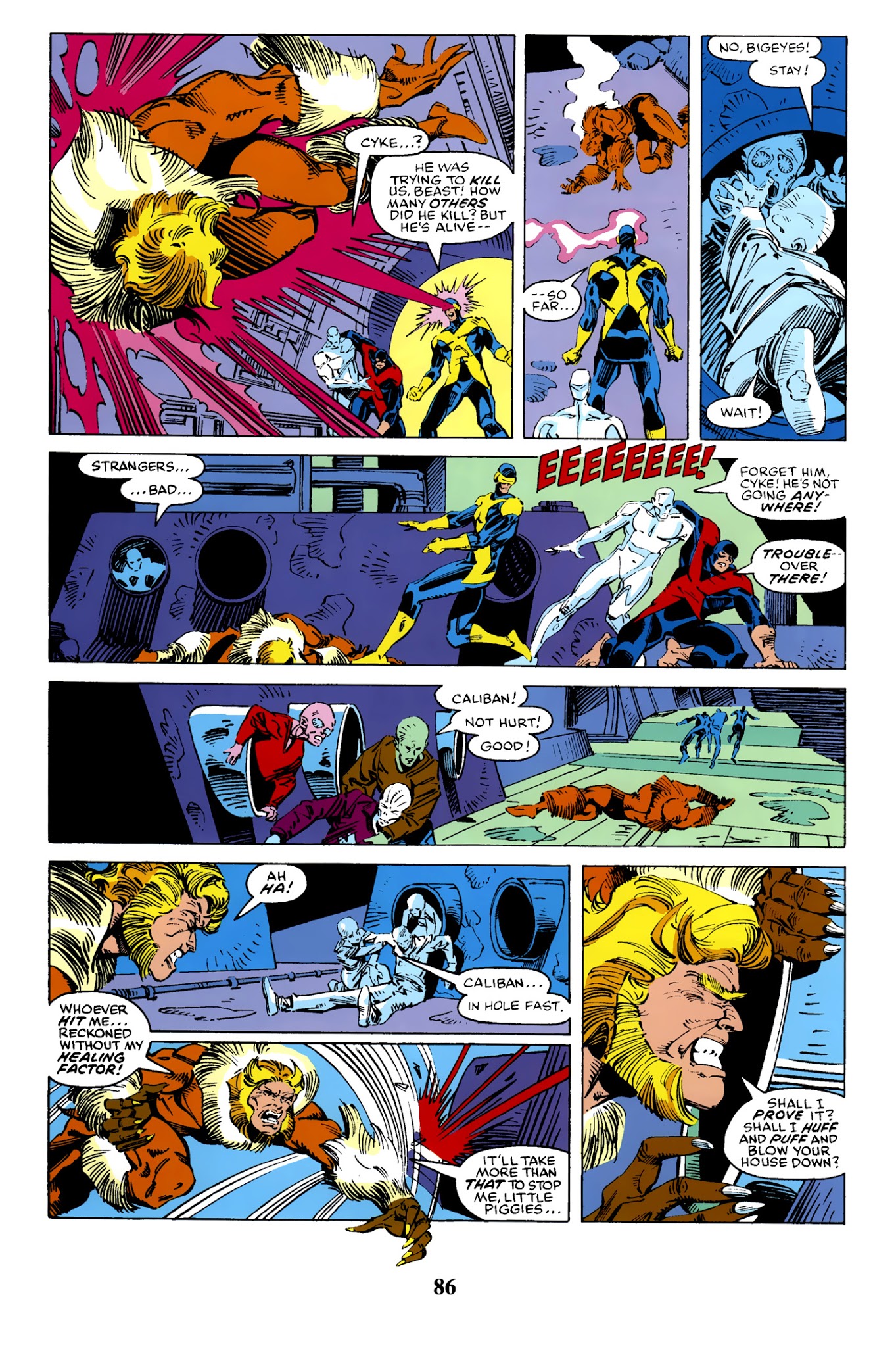 Read online X-Men: Mutant Massacre comic -  Issue # TPB - 85