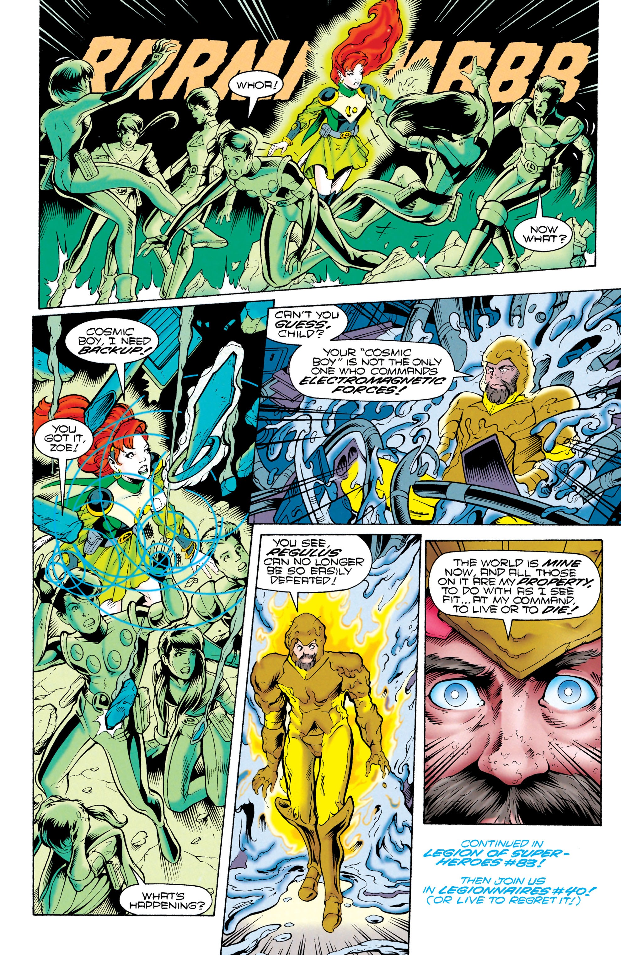 Read online Legionnaires comic -  Issue #39 - 23