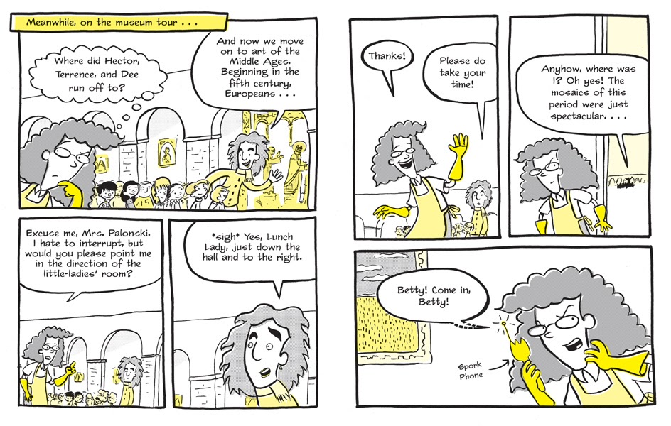 Read online Lunch Lady and the Field Trip Fiasco comic -  Issue # Full - 19