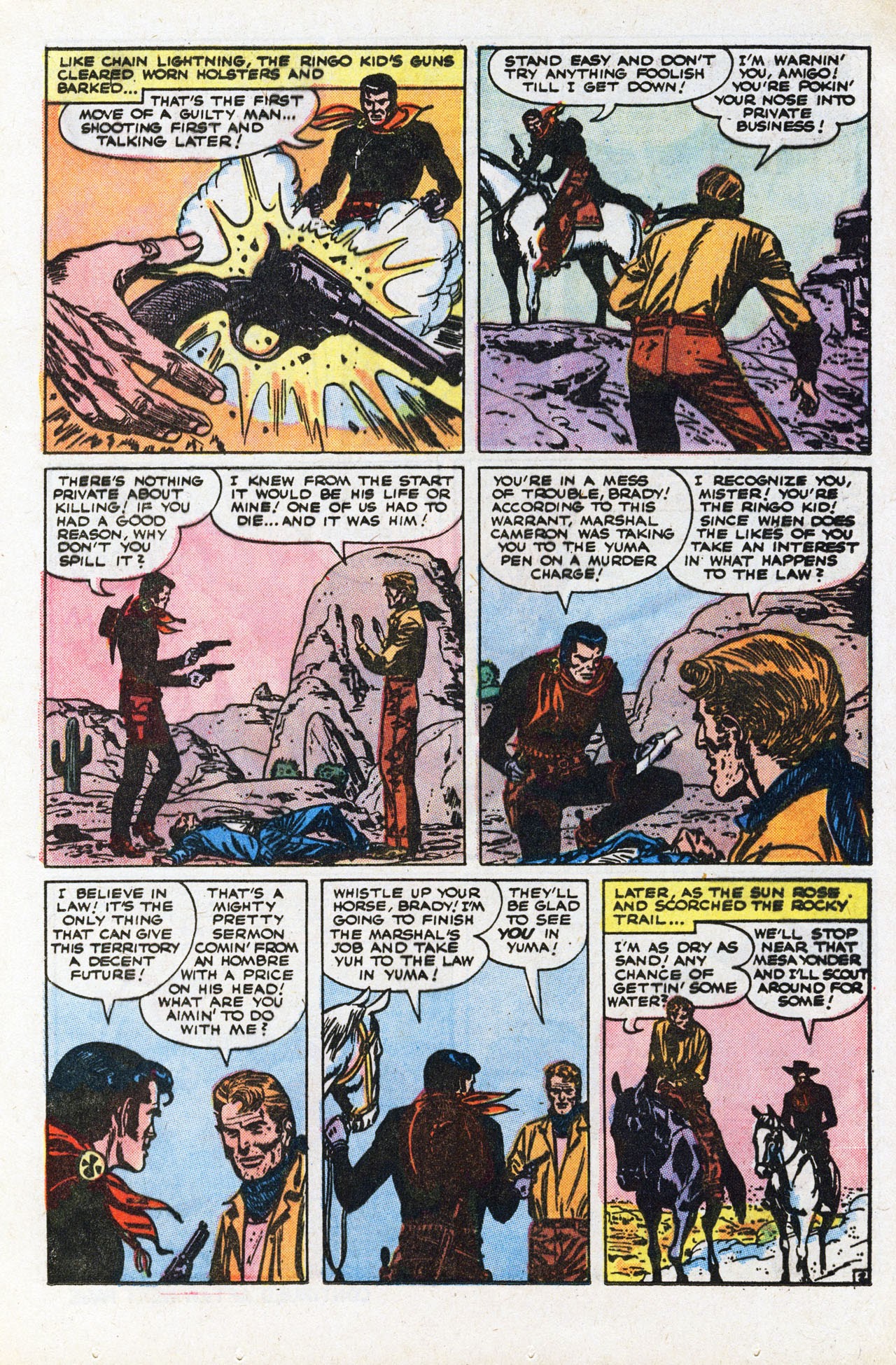 Read online Ringo Kid (1970) comic -  Issue #21 - 13