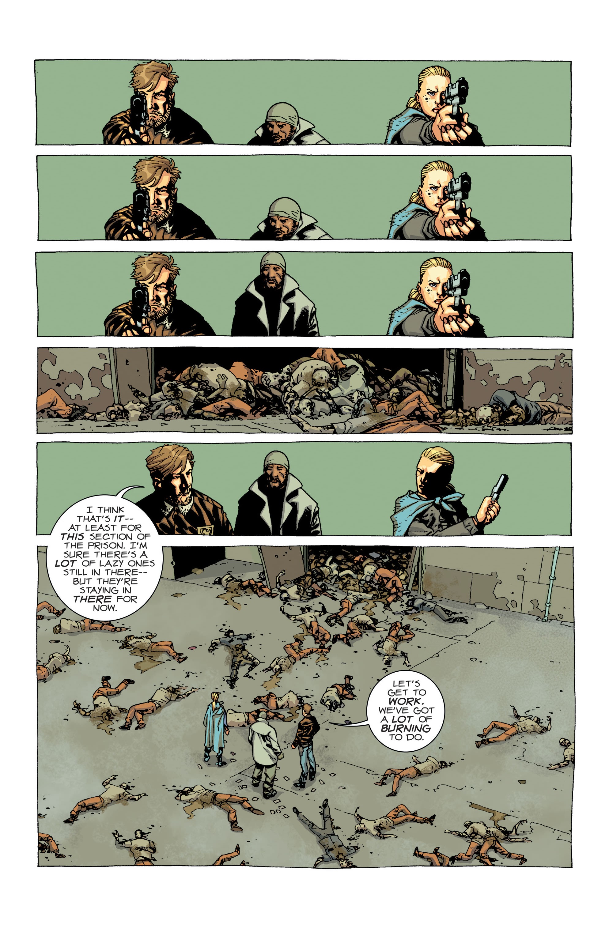 Read online The Walking Dead Deluxe comic -  Issue #13 - 15