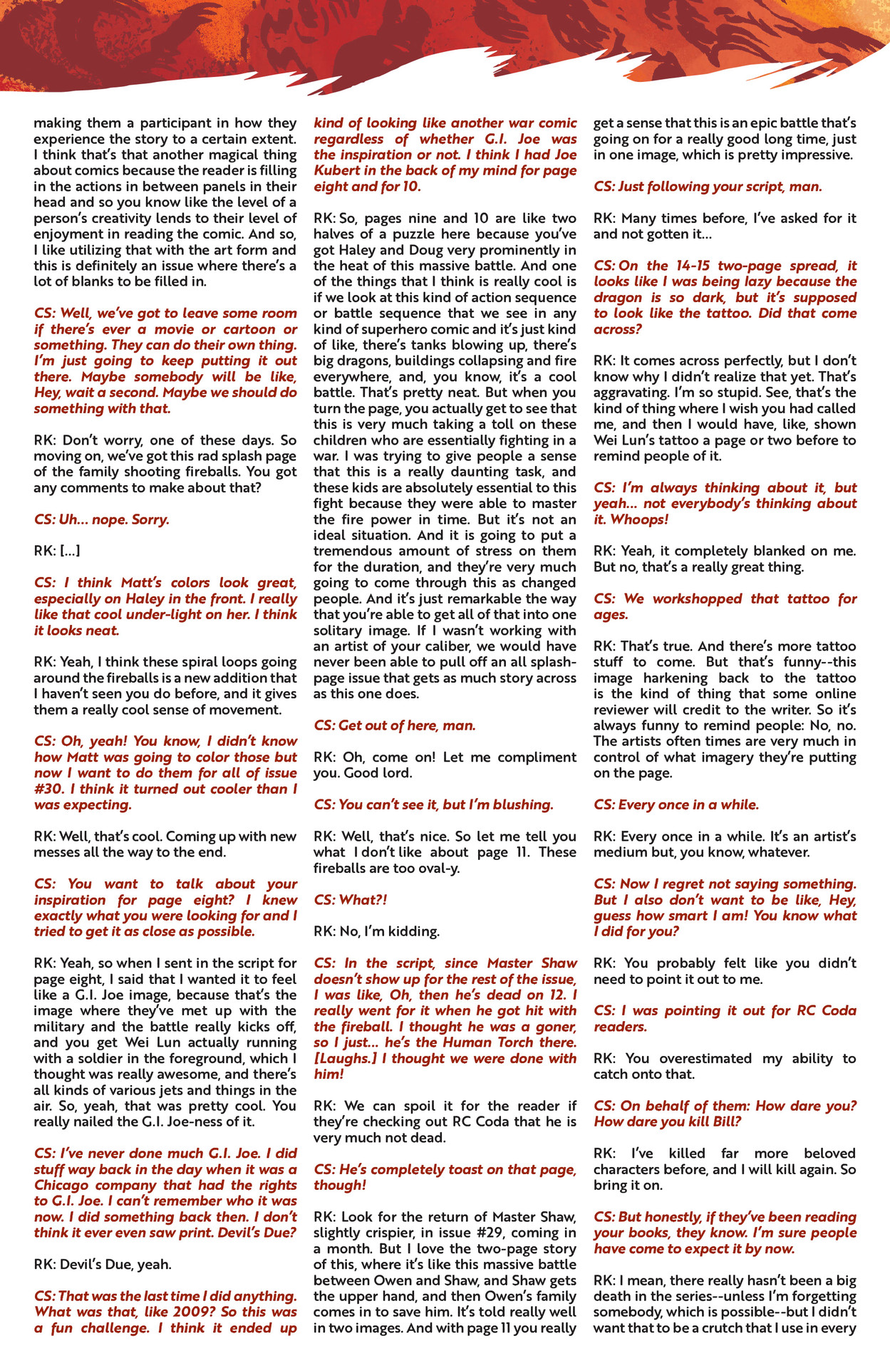 Read online Fire Power comic -  Issue #28 - 22