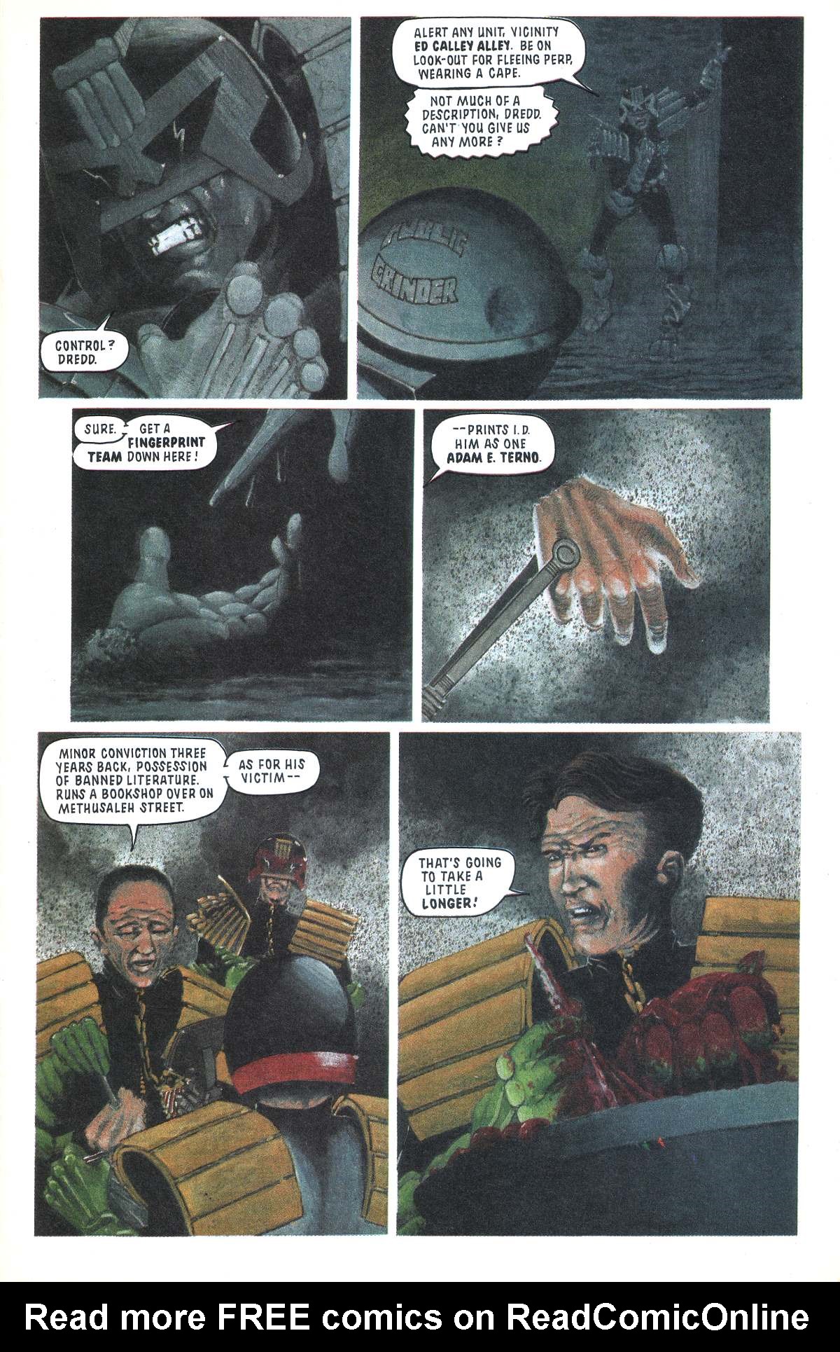 Read online Judge Dredd: The Megazine comic -  Issue #18 - 7