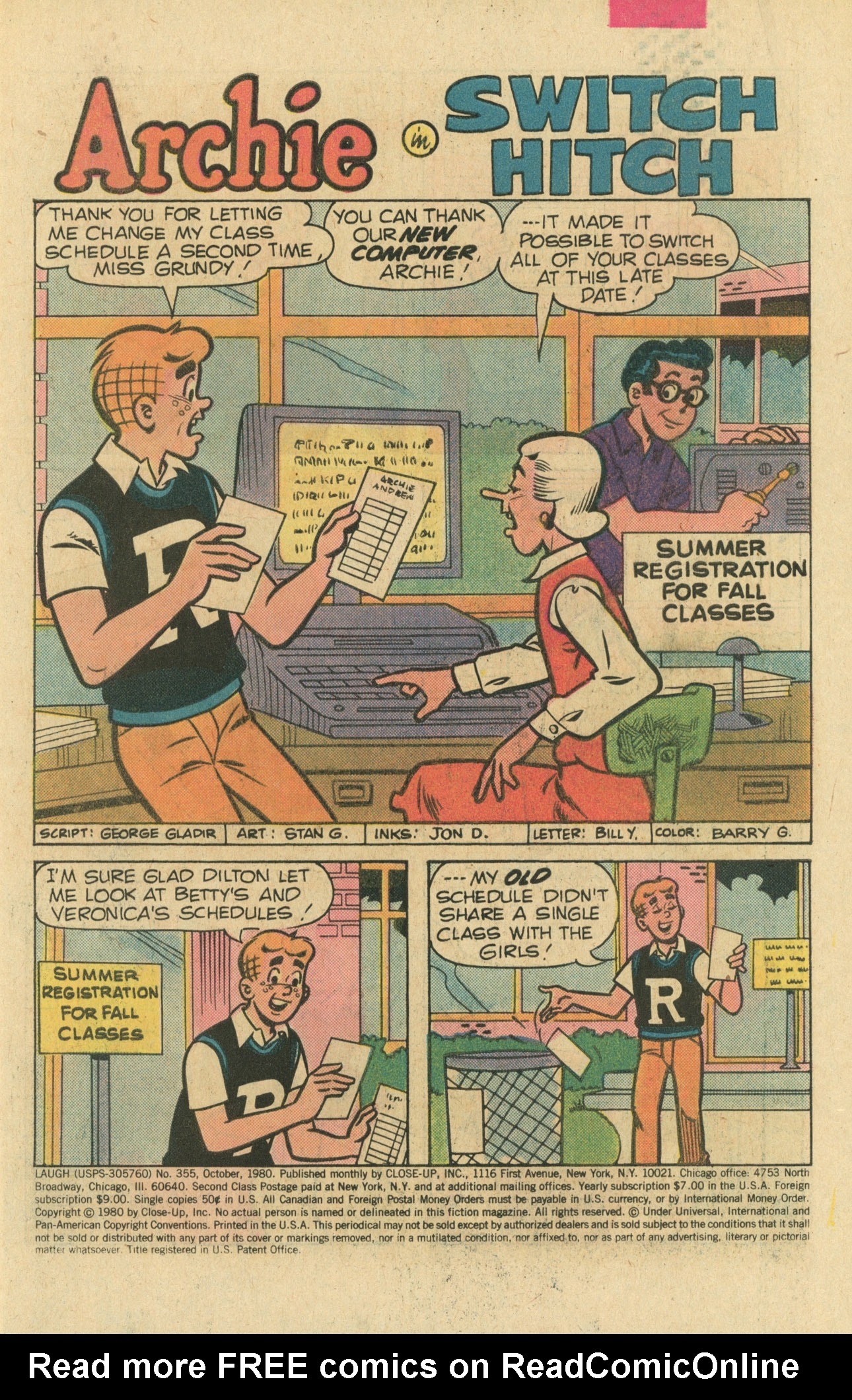 Read online Laugh (Comics) comic -  Issue #355 - 3