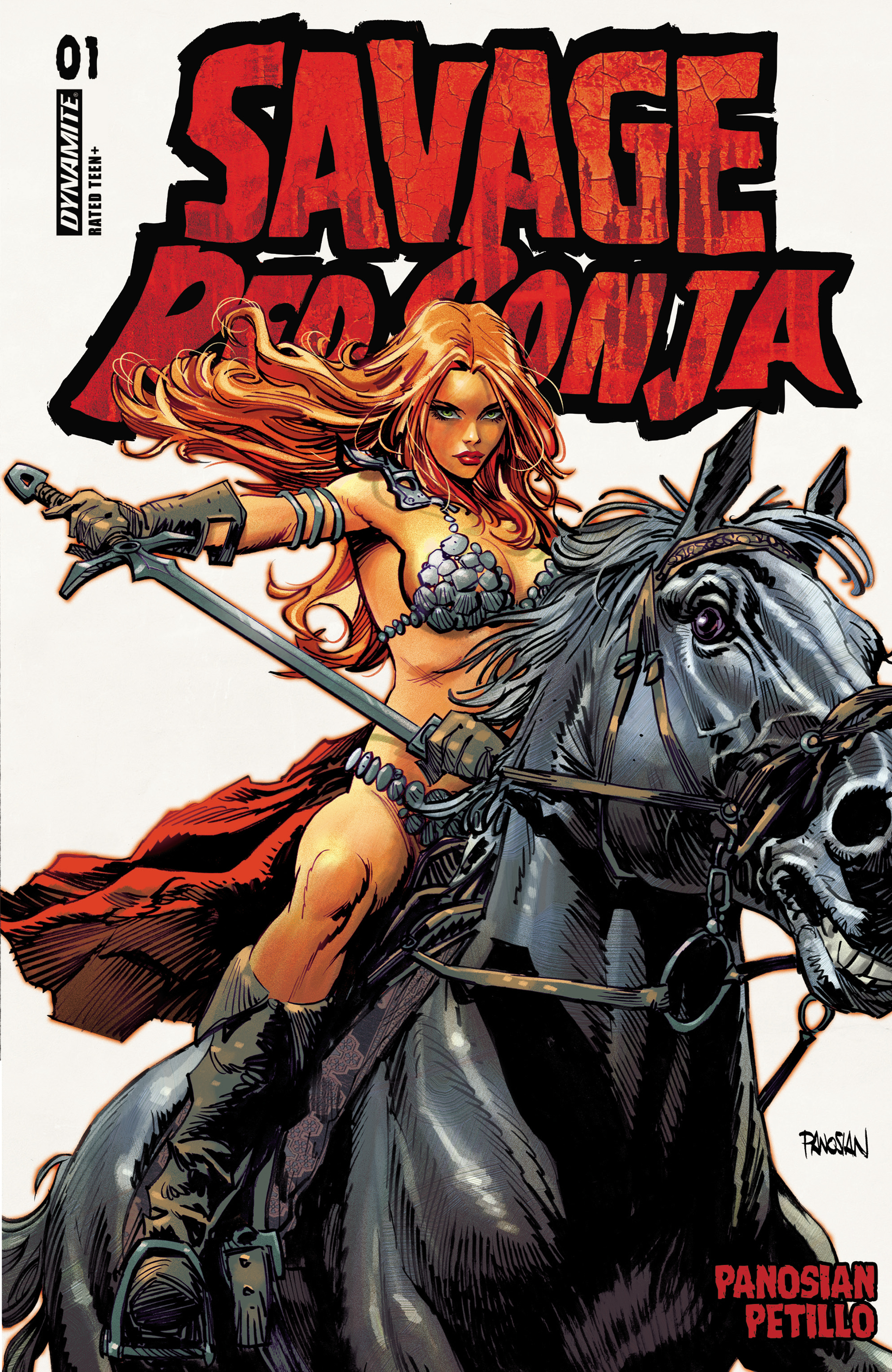 Read online Savage Red Sonja comic -  Issue #1 - 1