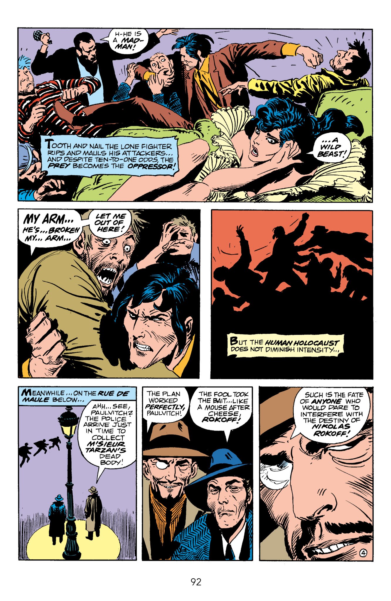 Read online Edgar Rice Burroughs' Tarzan The Joe Kubert Years comic -  Issue # TPB 2 (Part 1) - 91