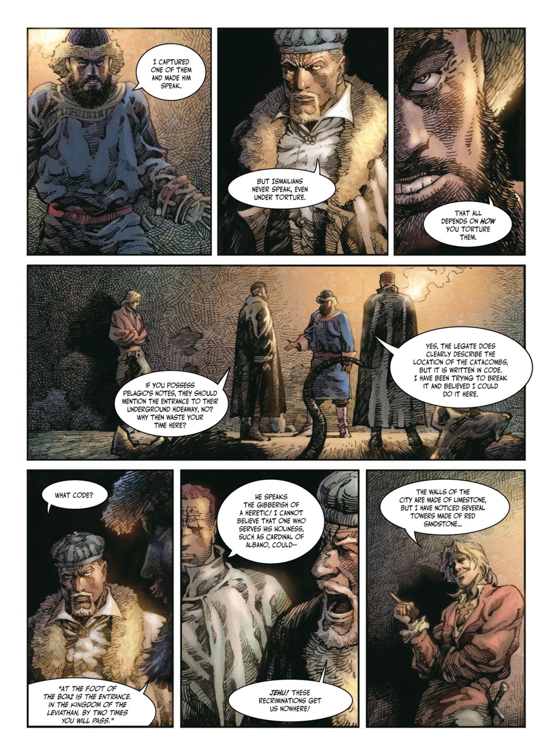 Read online Crusades comic -  Issue #1 - 113