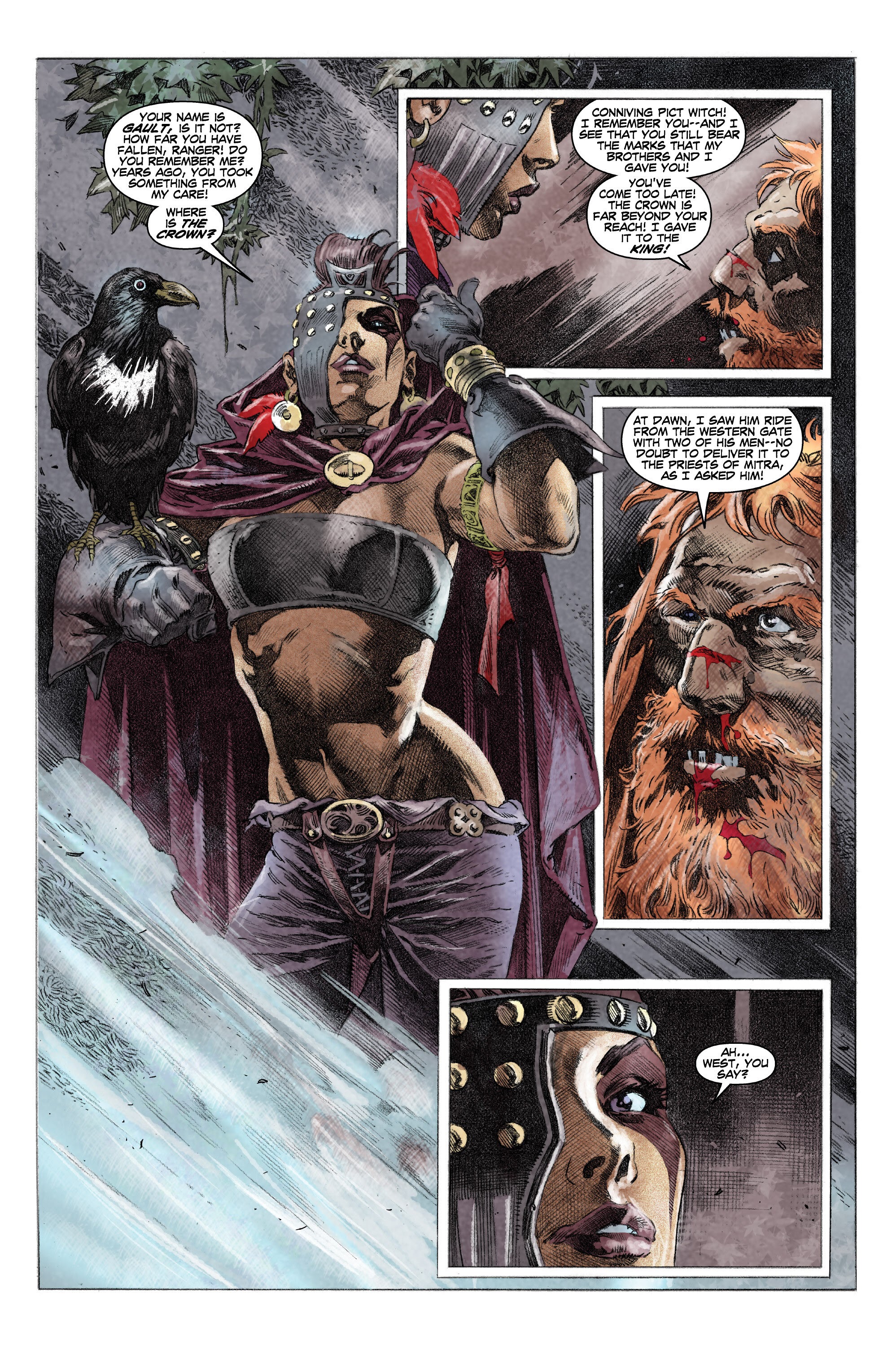 Read online King Conan Chronicles Epic Collection comic -  Issue # Wolves And Dragons (Part 4) - 5