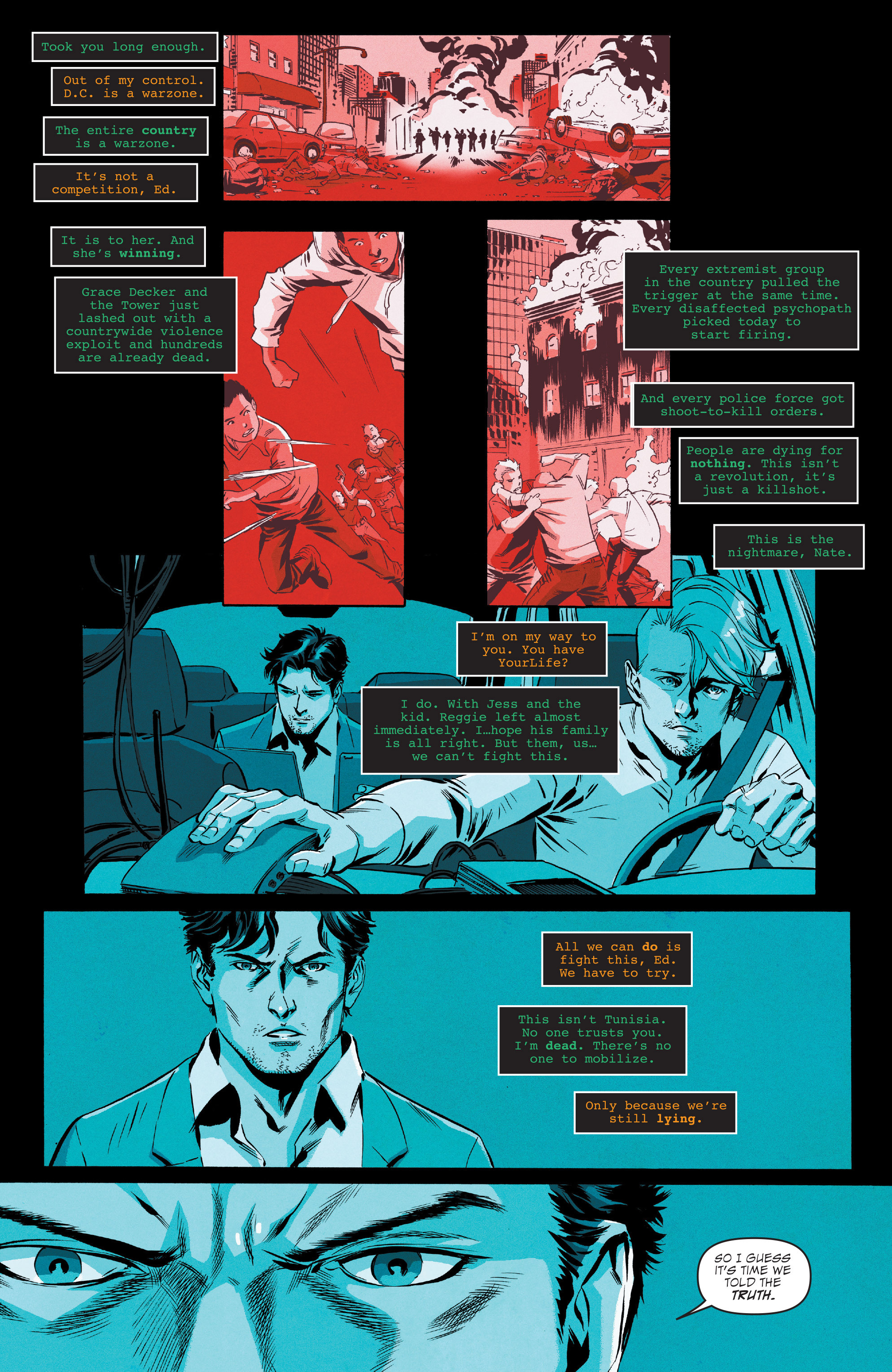 Read online Hacktivist Volume 2 comic -  Issue #6 - 3