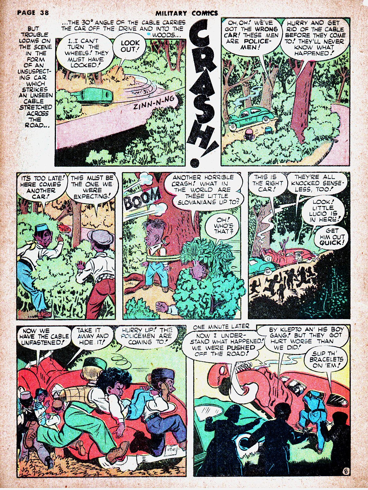 Read online Military Comics comic -  Issue #19 - 41