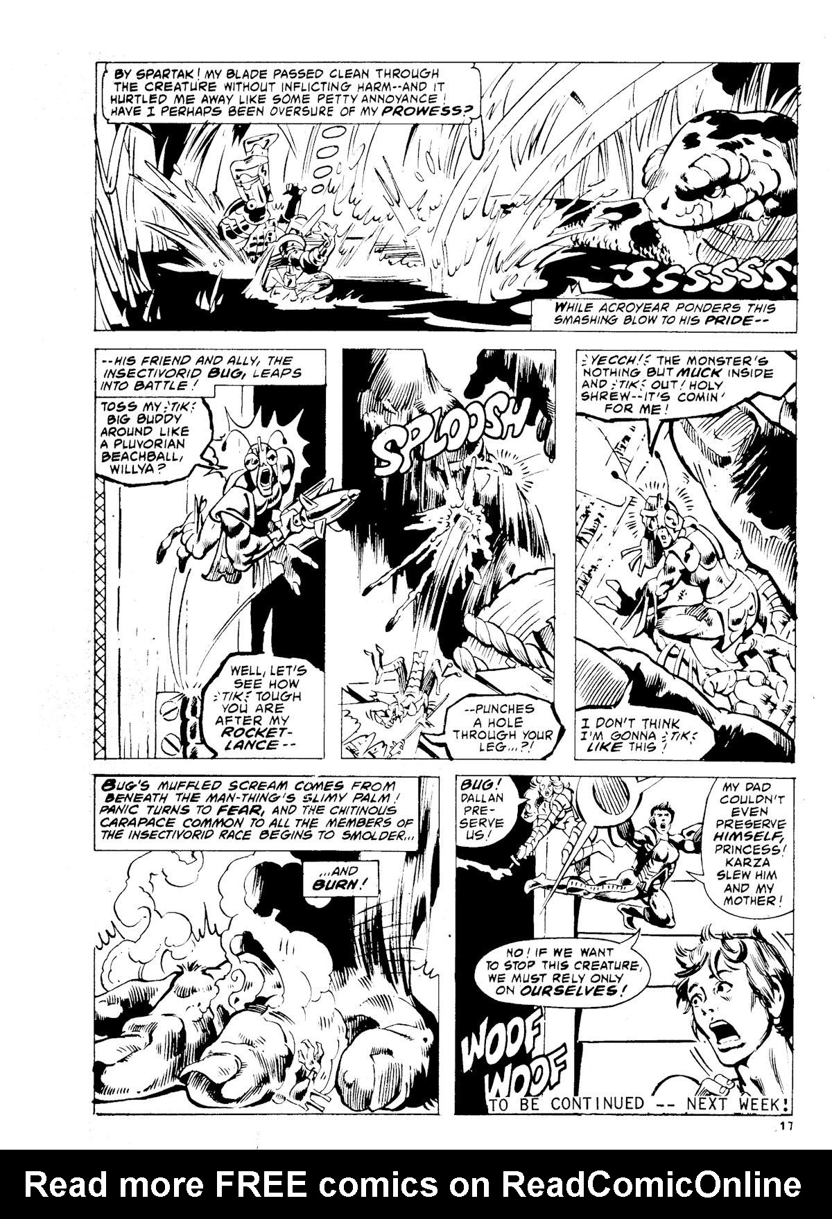 Read online Star Wars Weekly comic -  Issue #68 - 17