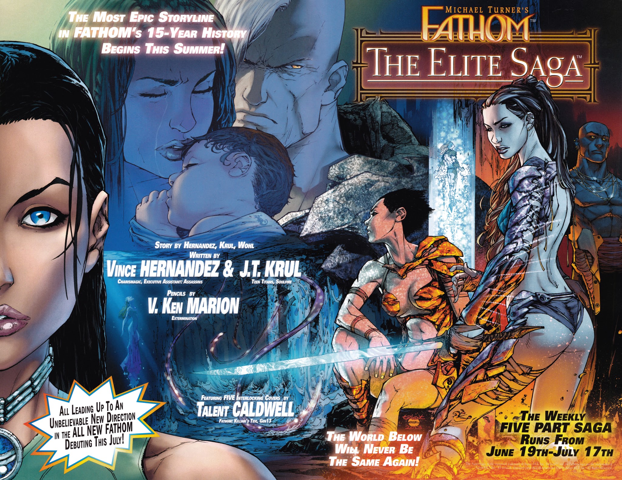 Read online Michael Turner's Fathom comic -  Issue #9 - 16