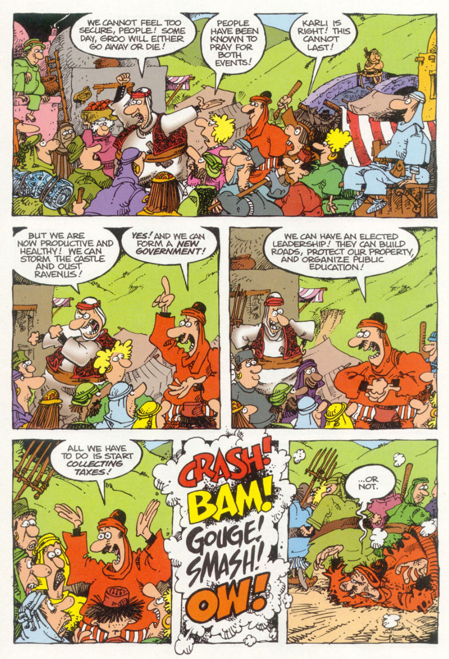 Read online Sergio Aragonés' Groo And Rufferto comic -  Issue #4 - 6
