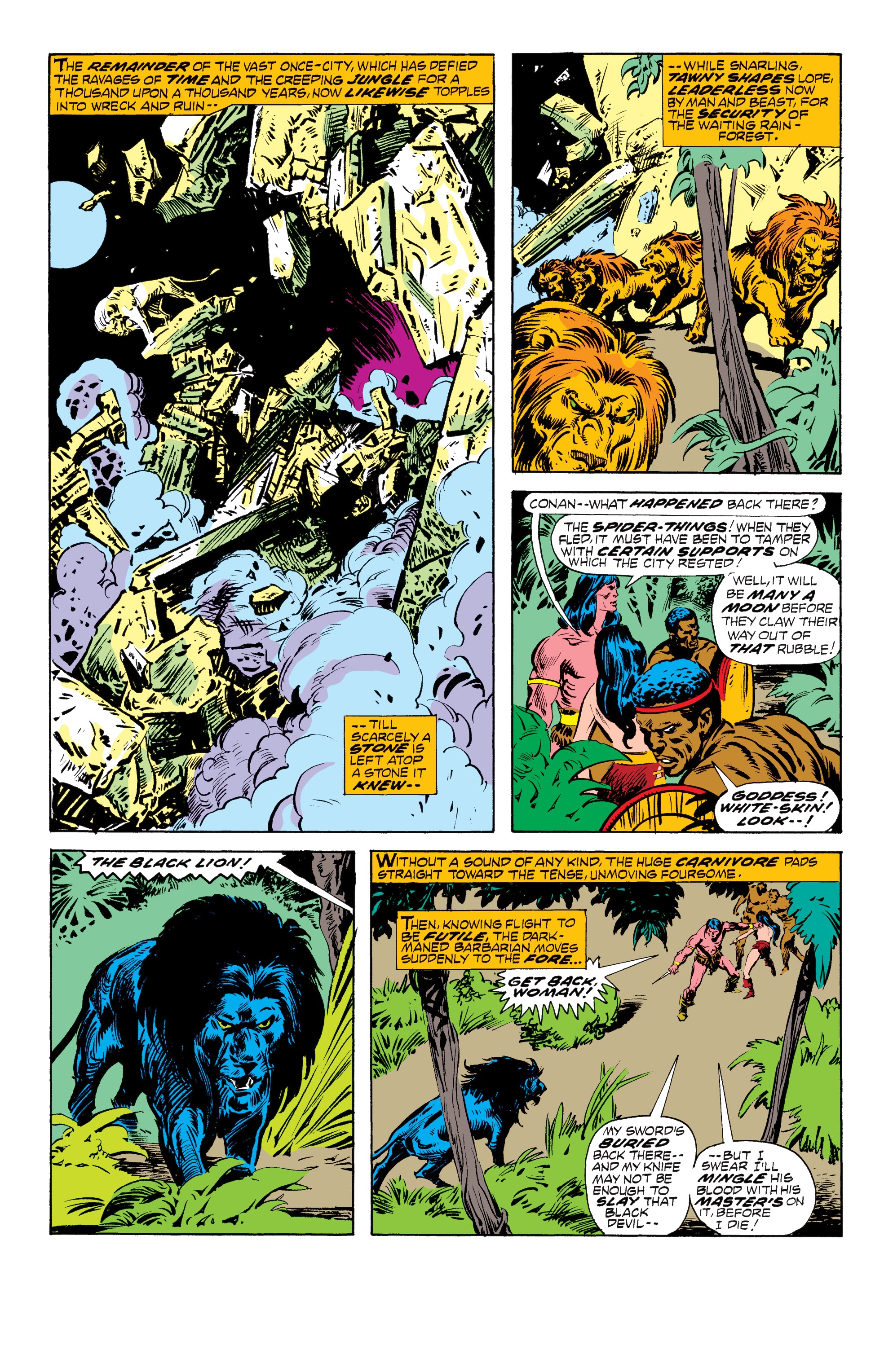 Read online Conan the Barbarian Epic Collection: The Original Marvel Years - Of Once and Future Kings comic -  Issue # TPB (Part 1) - 76
