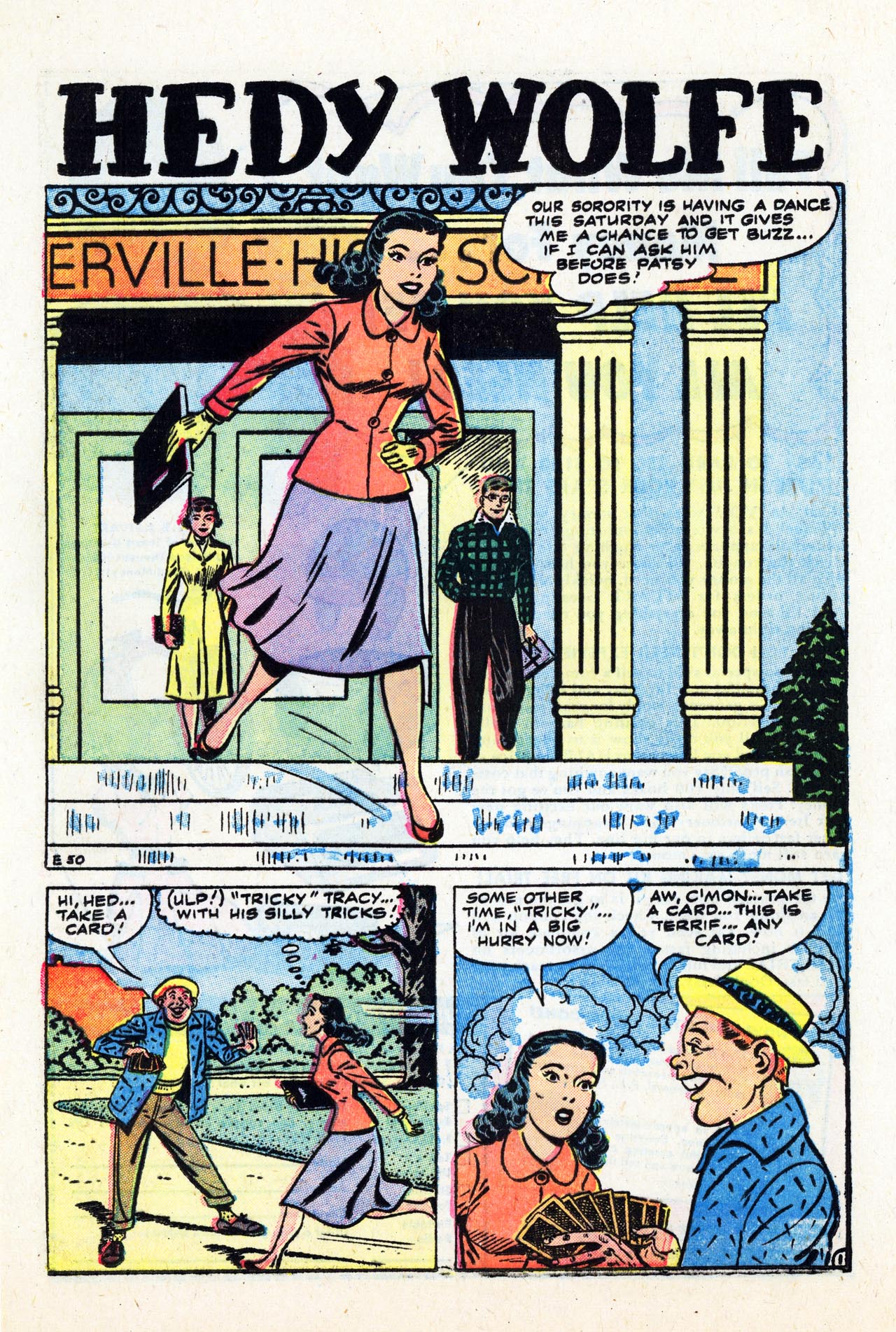 Read online Patsy Walker comic -  Issue #52 - 16