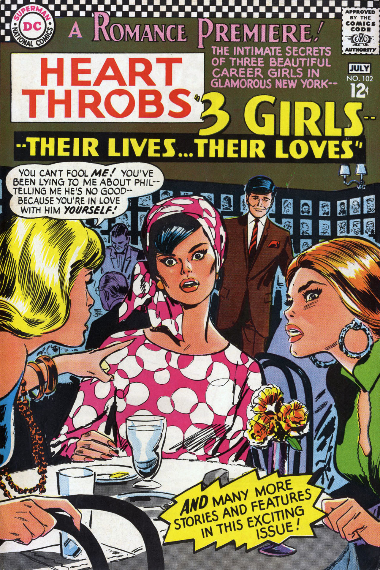 Read online Heart Throbs comic -  Issue #102 - 1
