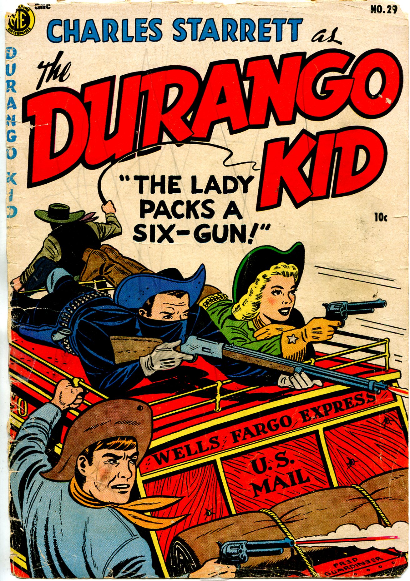 Read online Charles Starrett as The Durango Kid comic -  Issue #29 - 1