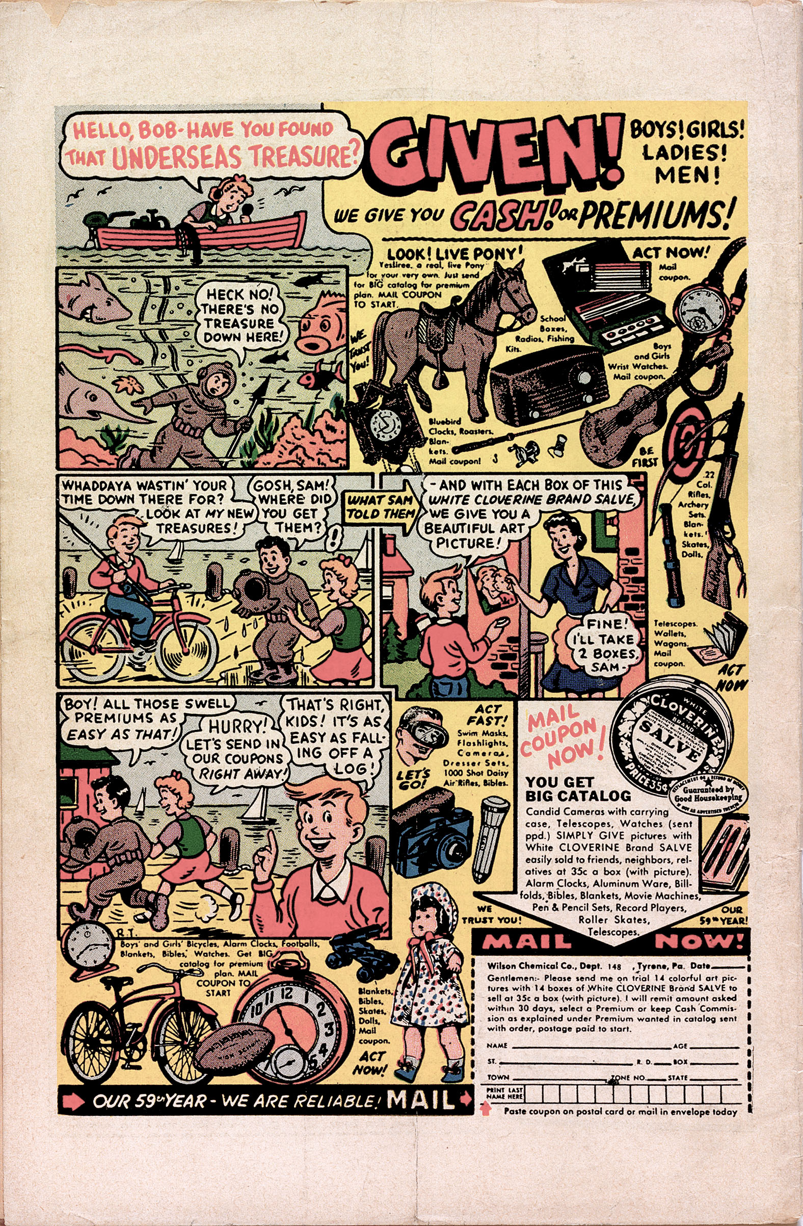 Read online Western Outlaws (1954) comic -  Issue #3 - 36