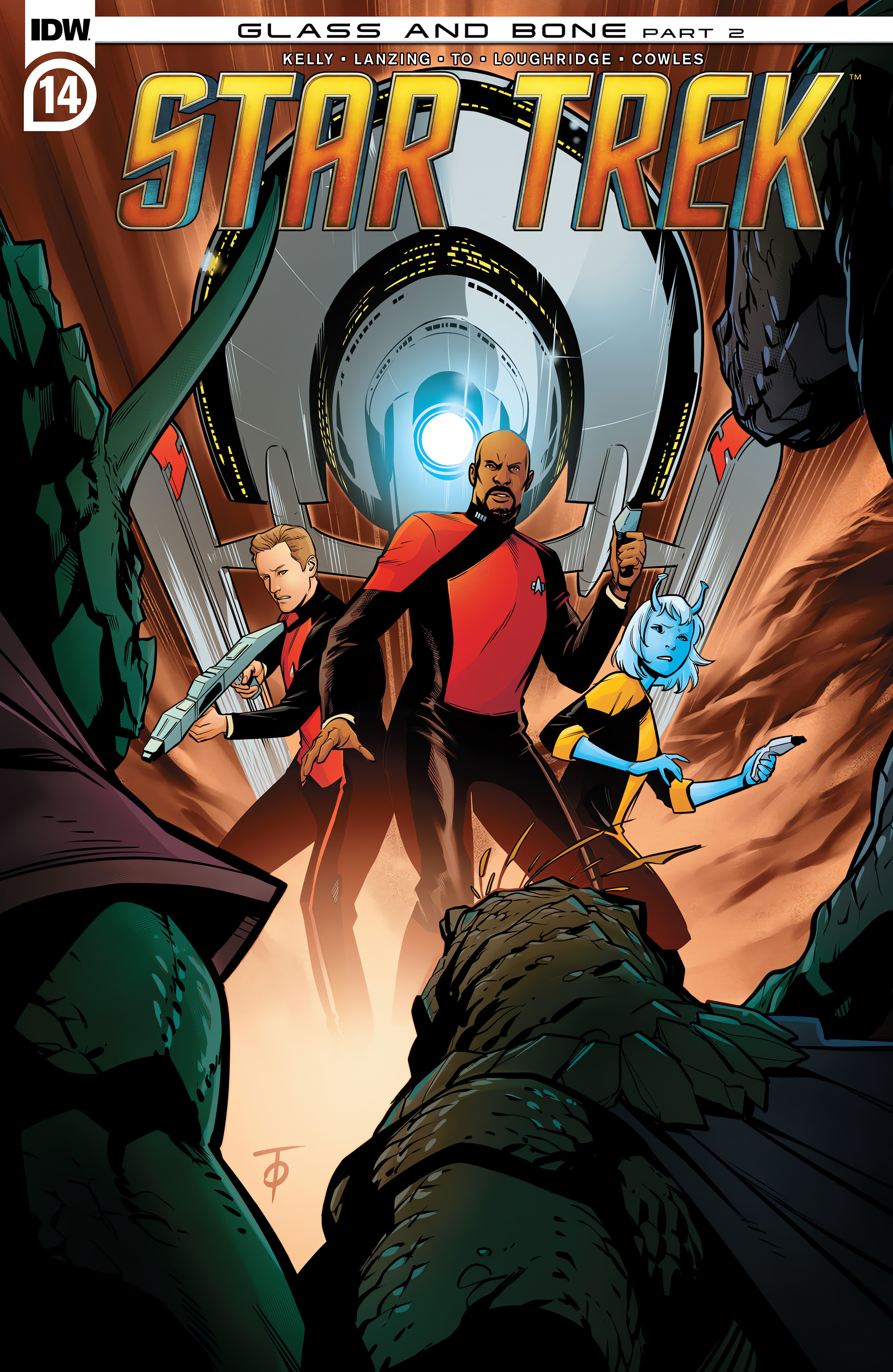 Read online Star Trek (2022) comic -  Issue #14 - 1