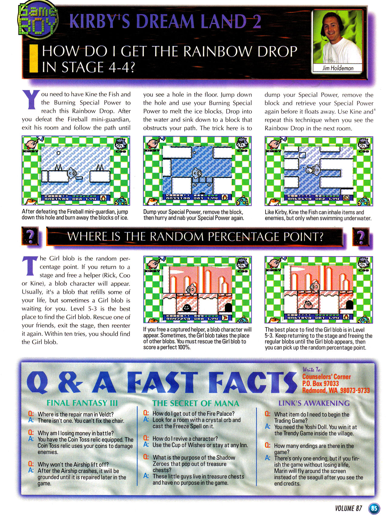 Read online Nintendo Power comic -  Issue #87 - 92