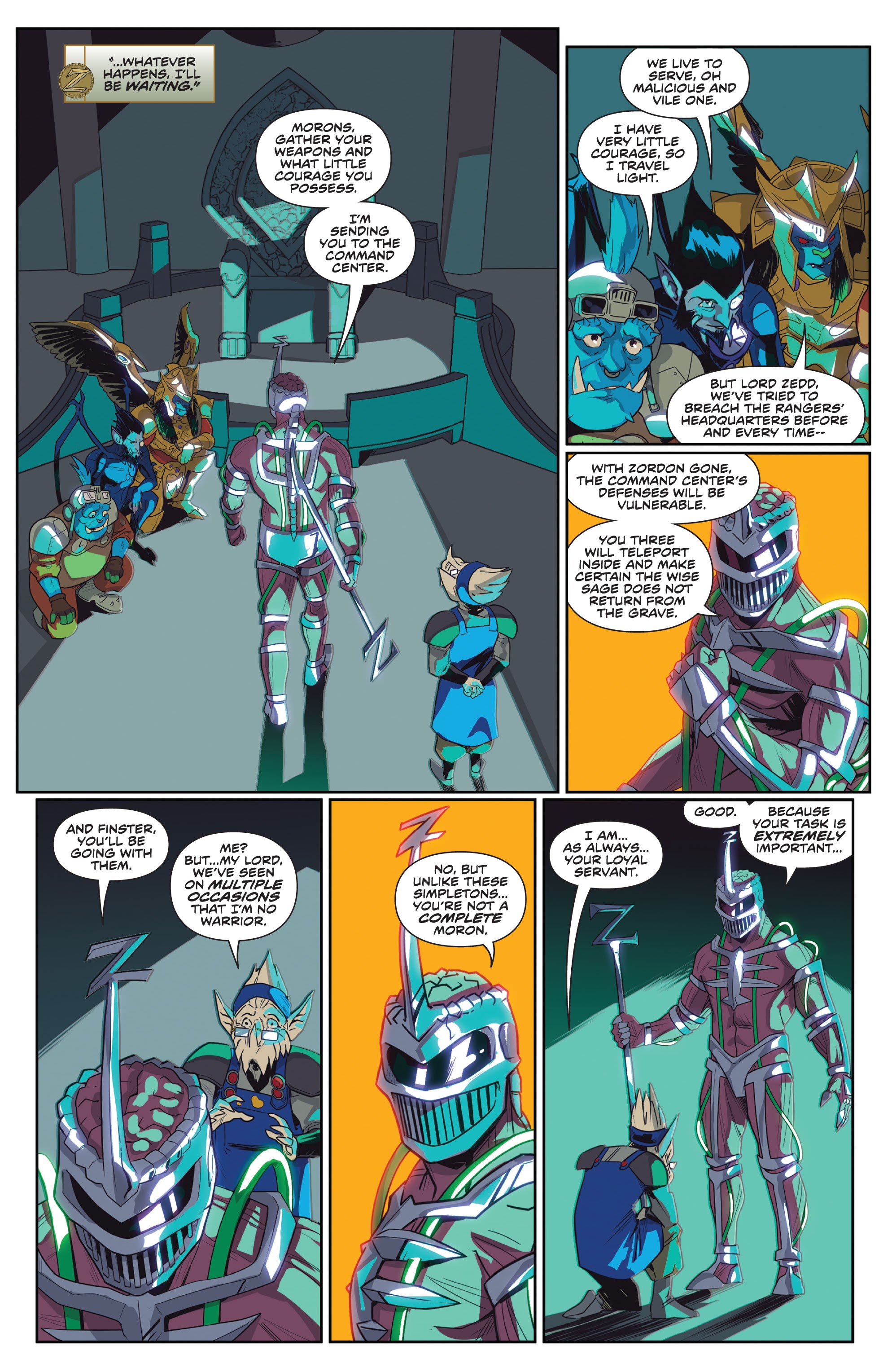 Read online Mighty Morphin comic -  Issue #13 - 18