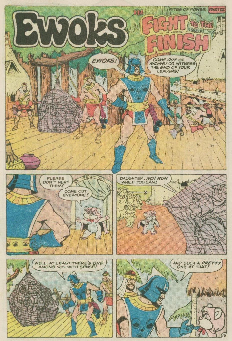 Read online Ewoks (1987) comic -  Issue #2 - 17