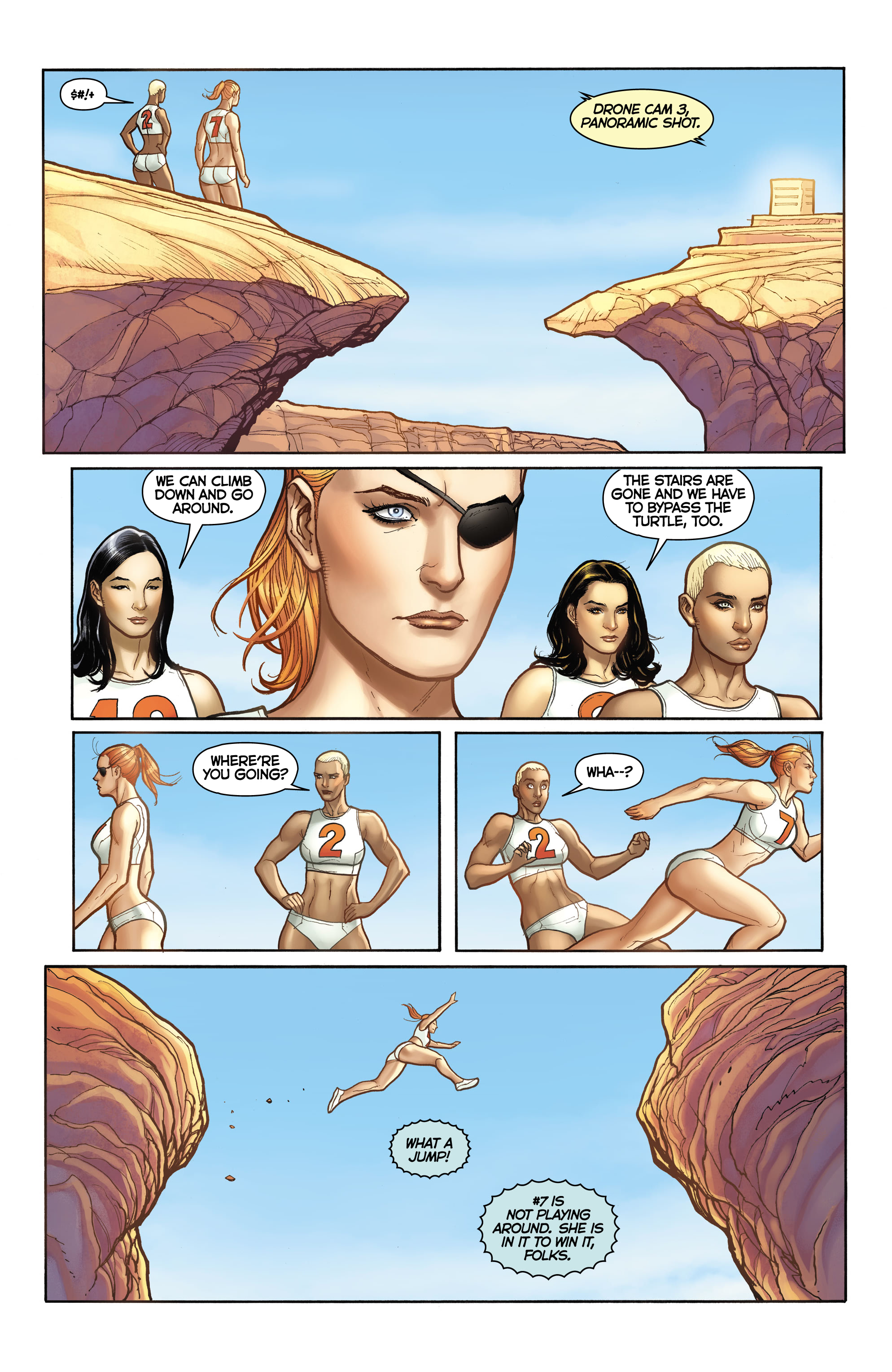 Read online Fight Girls comic -  Issue #2 - 19