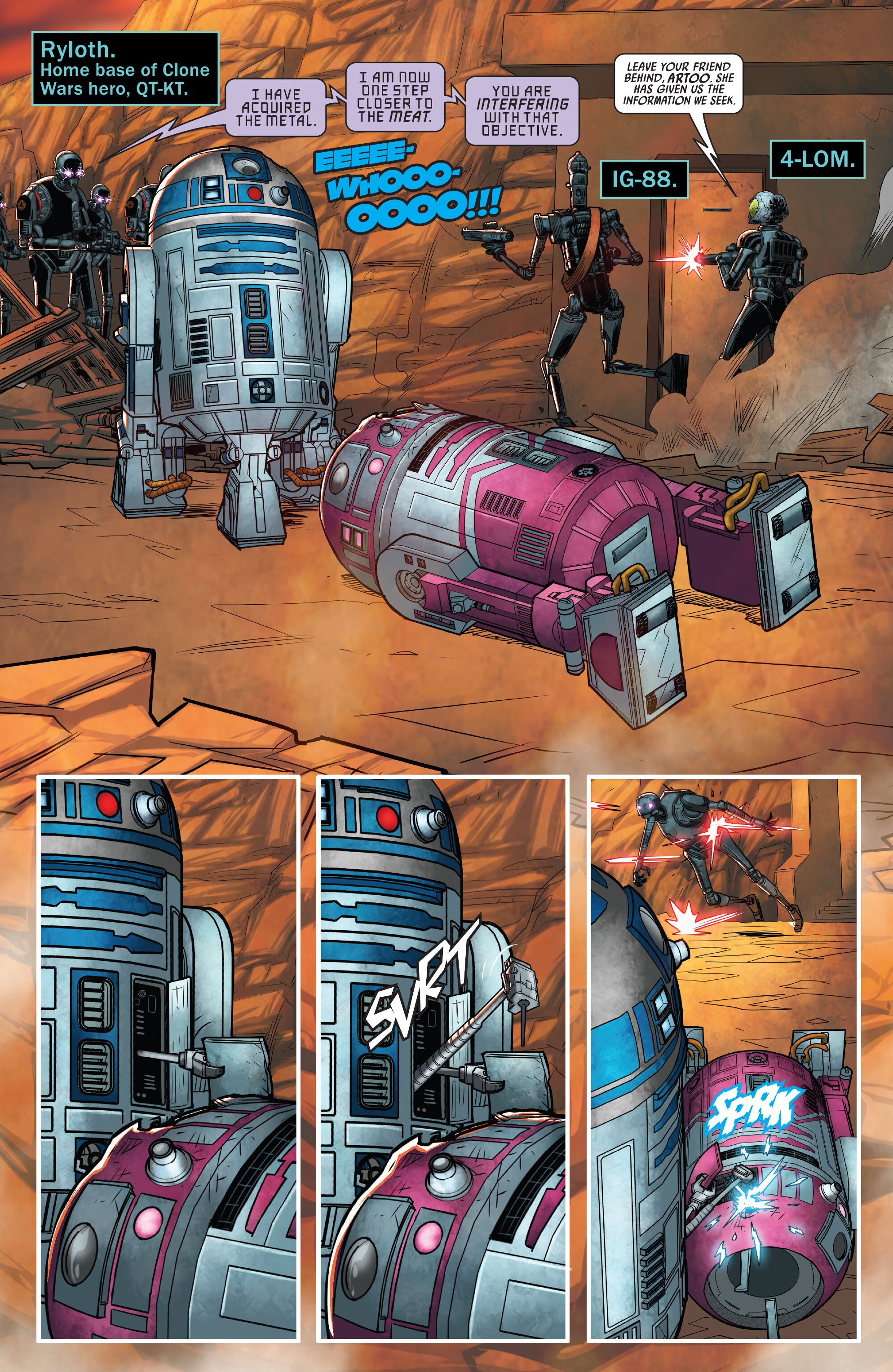 Read online Star Wars: Dark Droids - D-Squad comic -  Issue #4 - 3