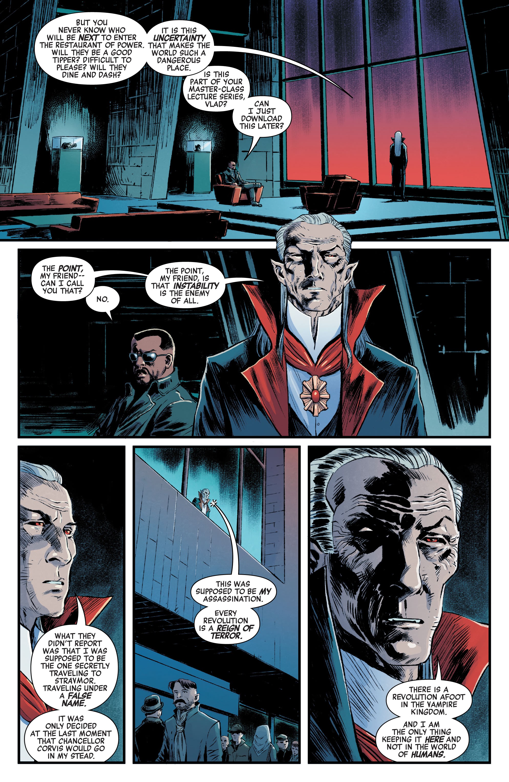Read online Blade: Vampire Nation comic -  Issue #1 - 10