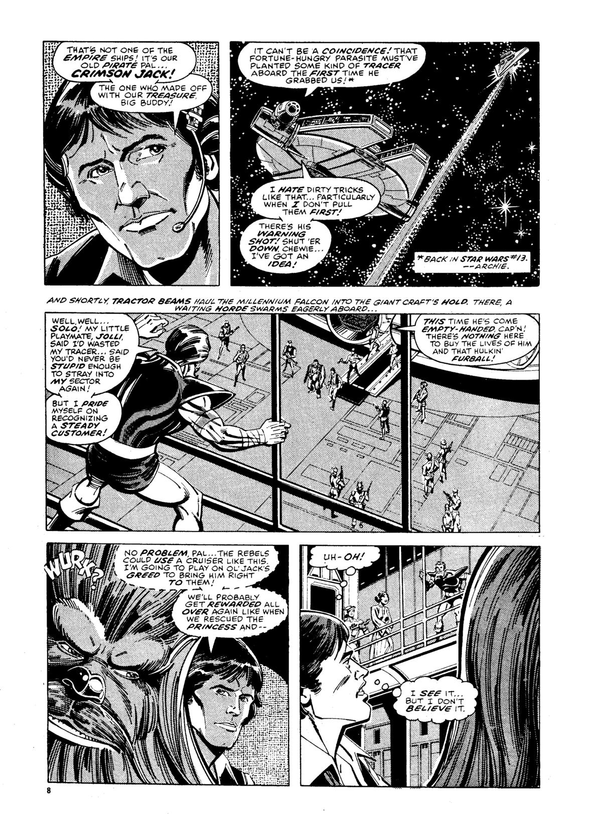 Read online Star Wars Weekly comic -  Issue #21 - 8