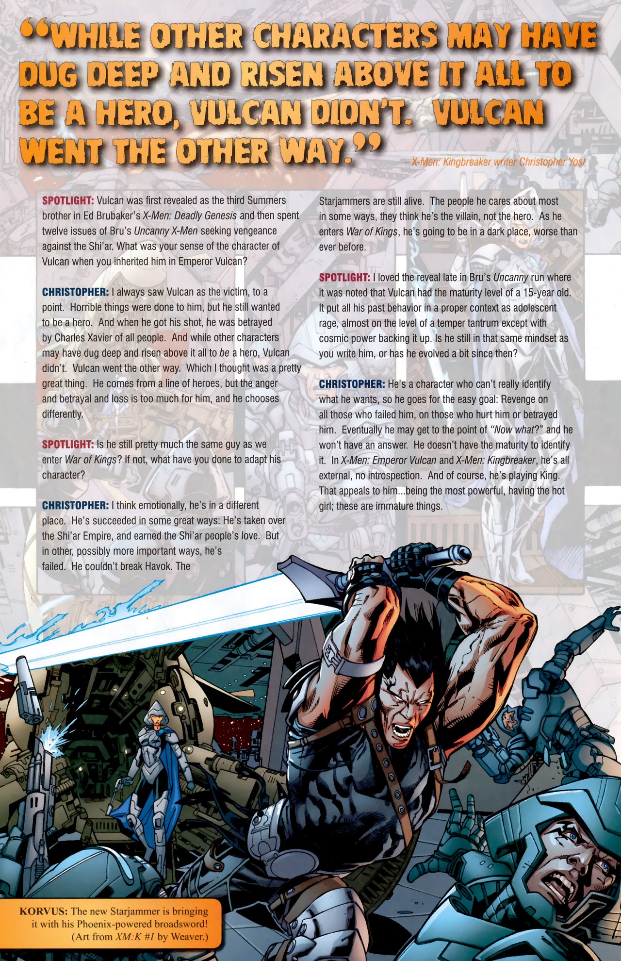 Read online Marvel Spotlight: War Of Kings comic -  Issue # Full - 16