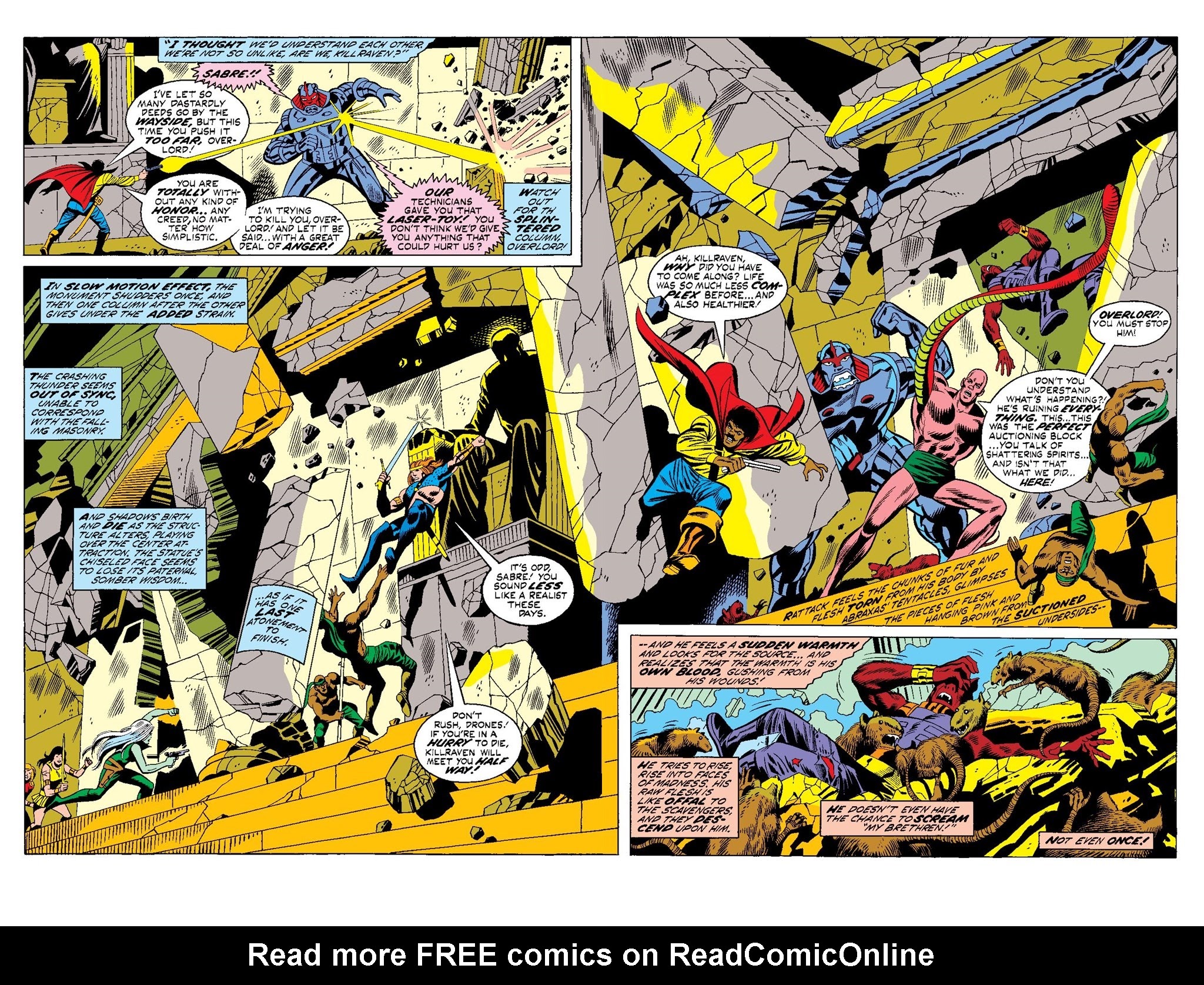 Read online Killraven Epic Collection: Warrior of the Worlds comic -  Issue # TPB (Part 2) - 35