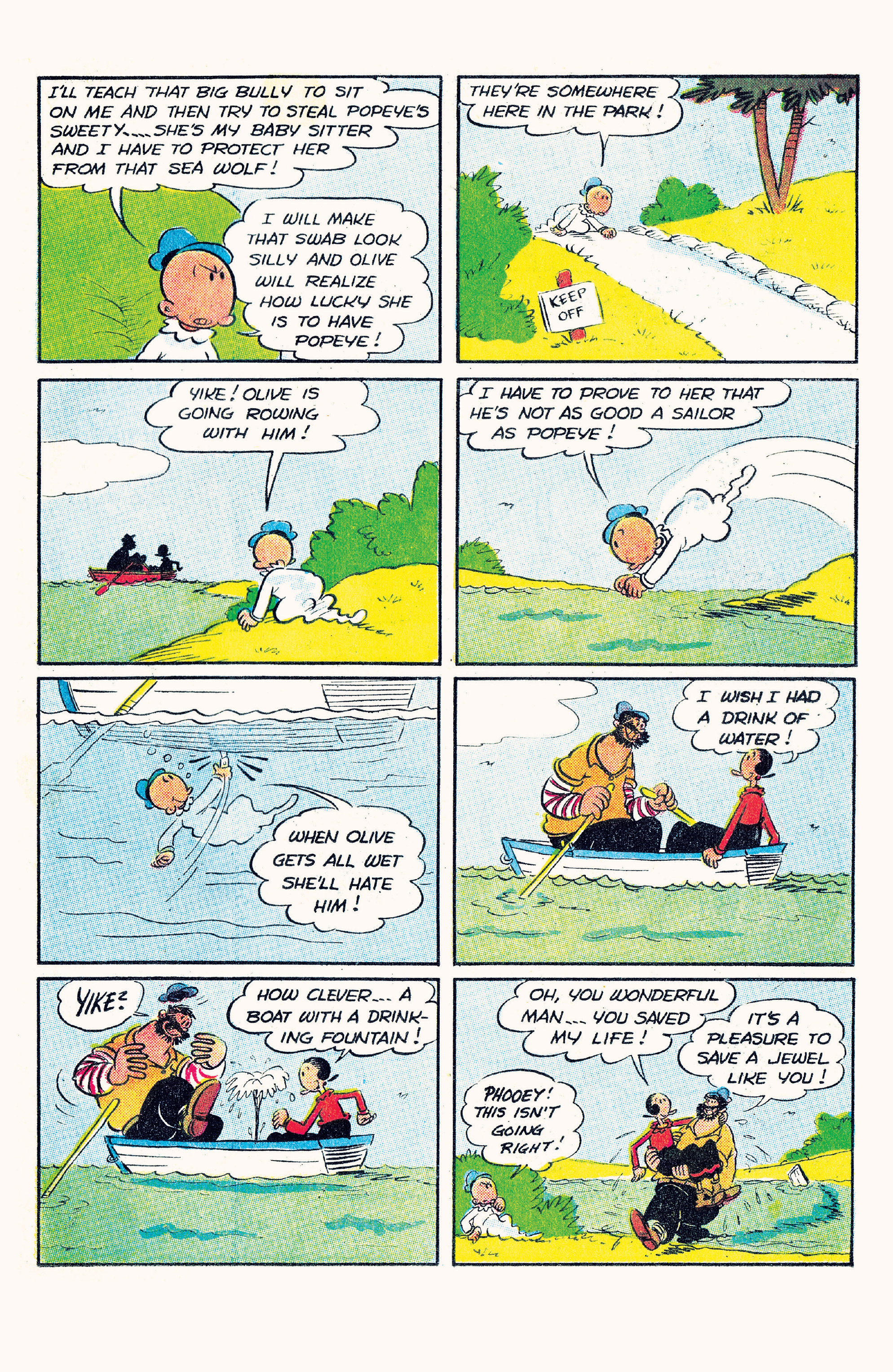 Read online Classic Popeye comic -  Issue #45 - 23