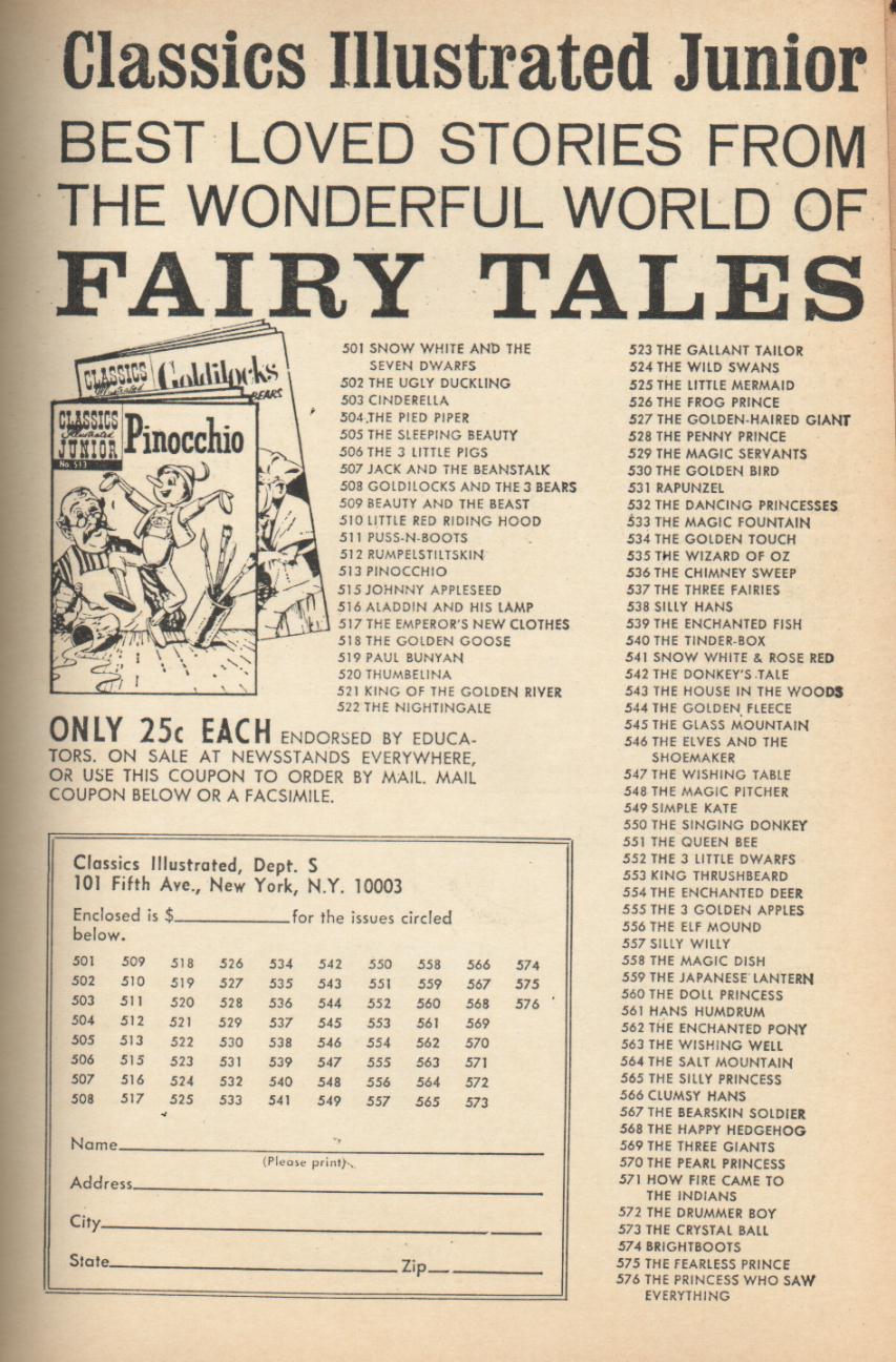 Read online Classics Illustrated comic -  Issue #38 - 51