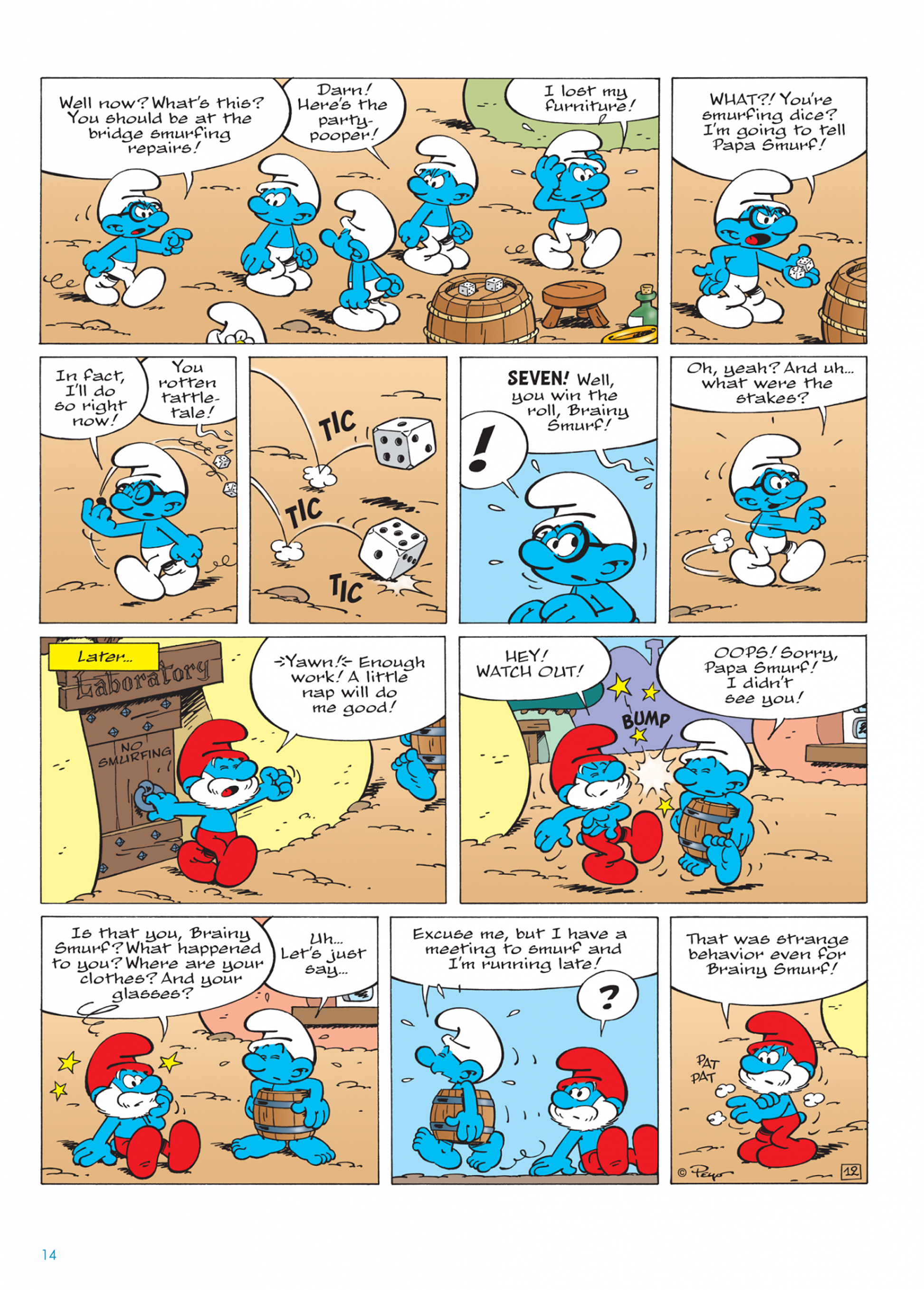 Read online The Smurfs comic -  Issue #25 - 15