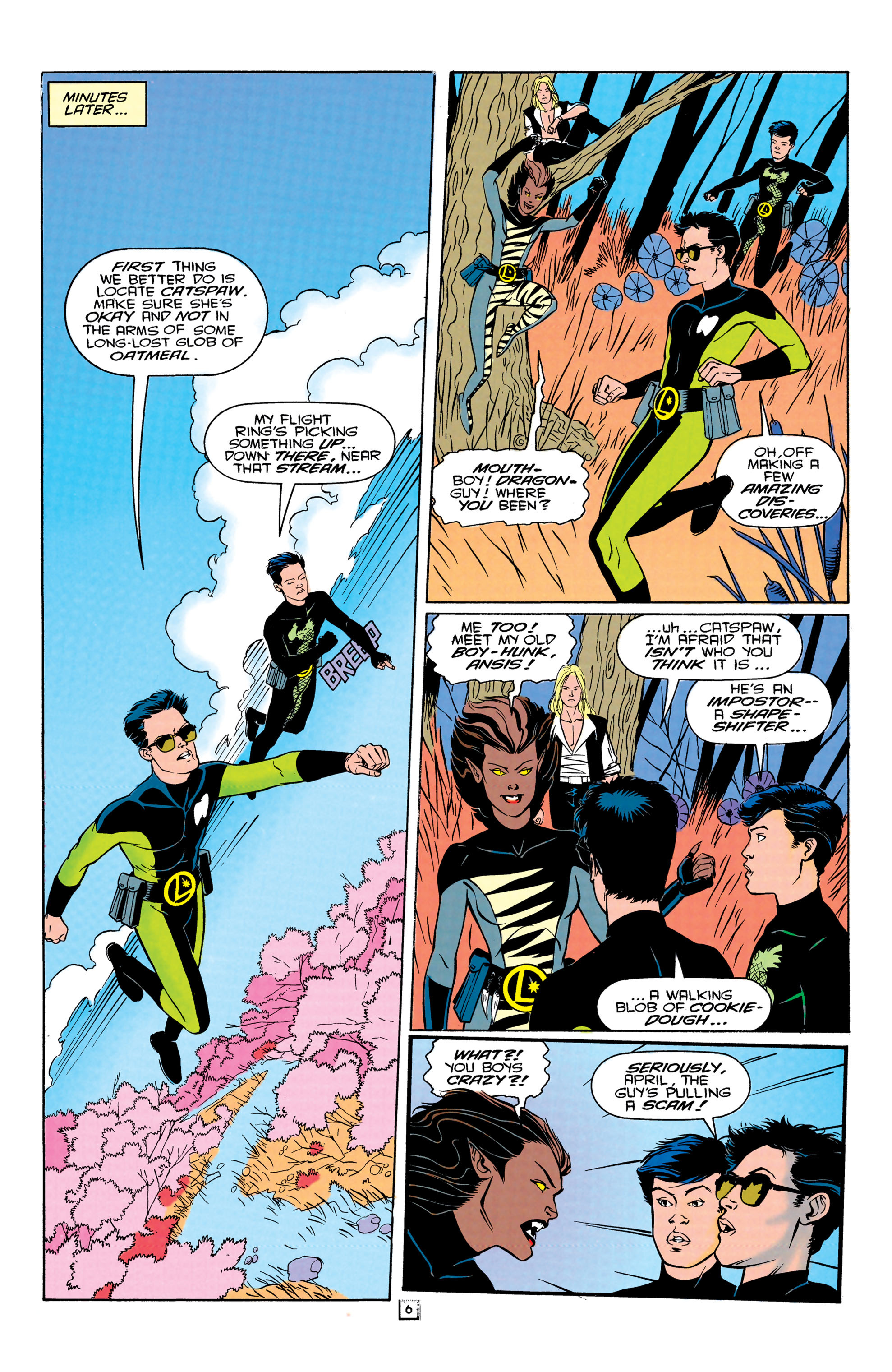 Read online Legionnaires comic -  Issue #10 - 7