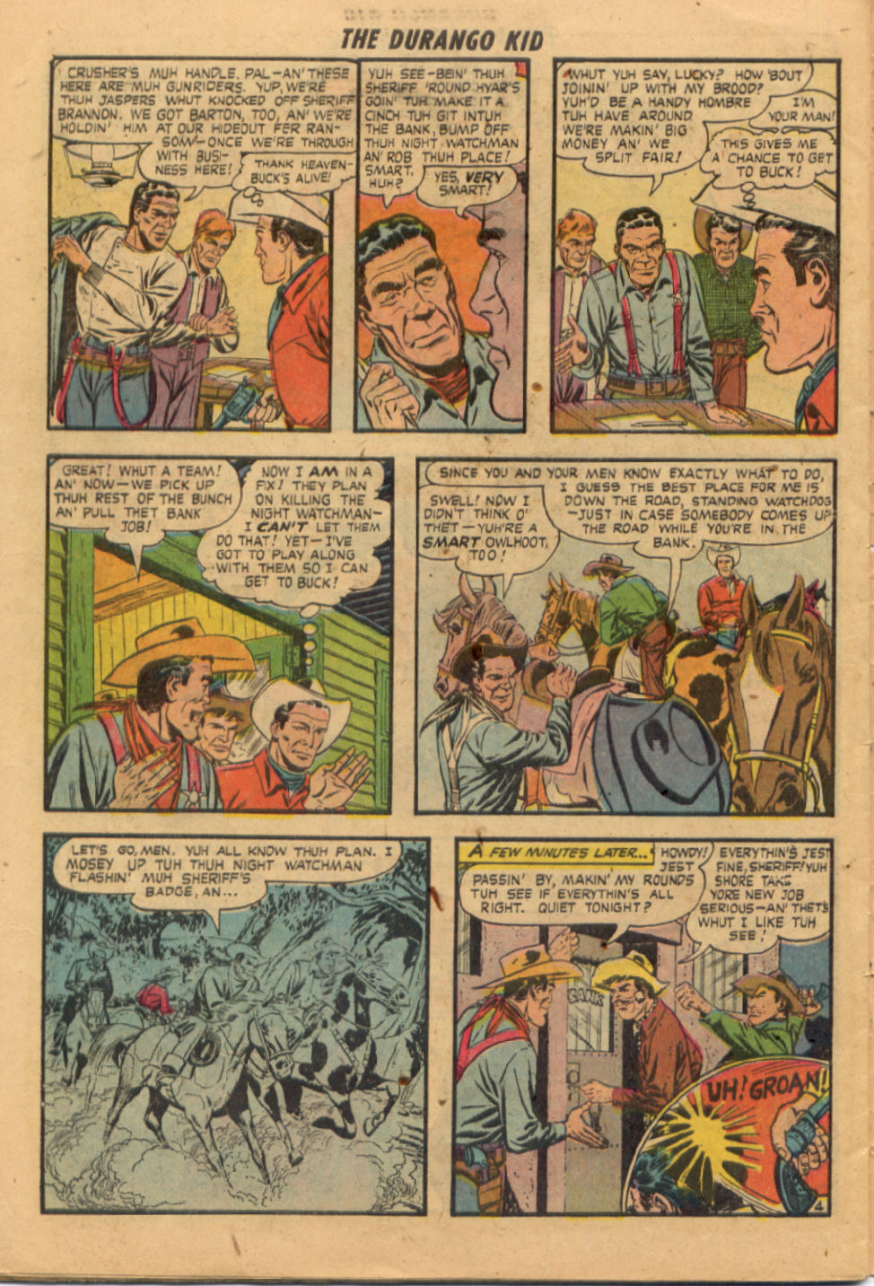 Read online Charles Starrett as The Durango Kid comic -  Issue #8 - 29