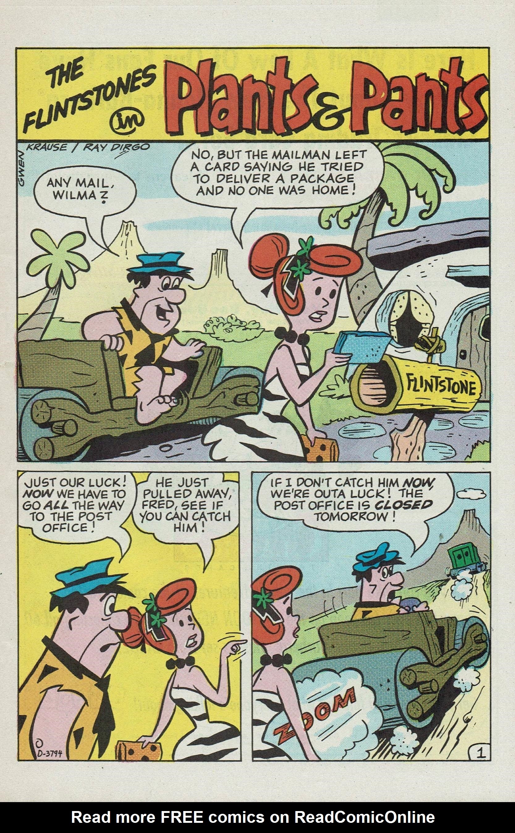 Read online The Flintstones (1992) comic -  Issue #13 - 3